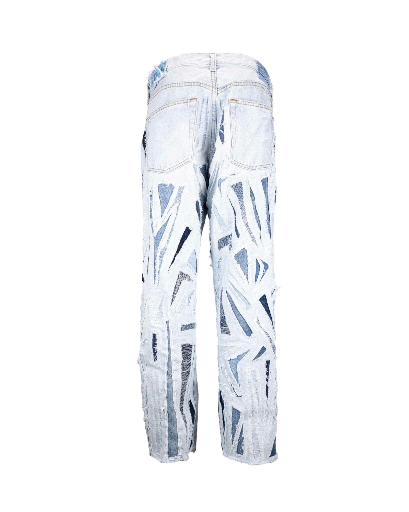 Jeans reworked Irregular Holes - NTMB - Nevertoomuchbasic