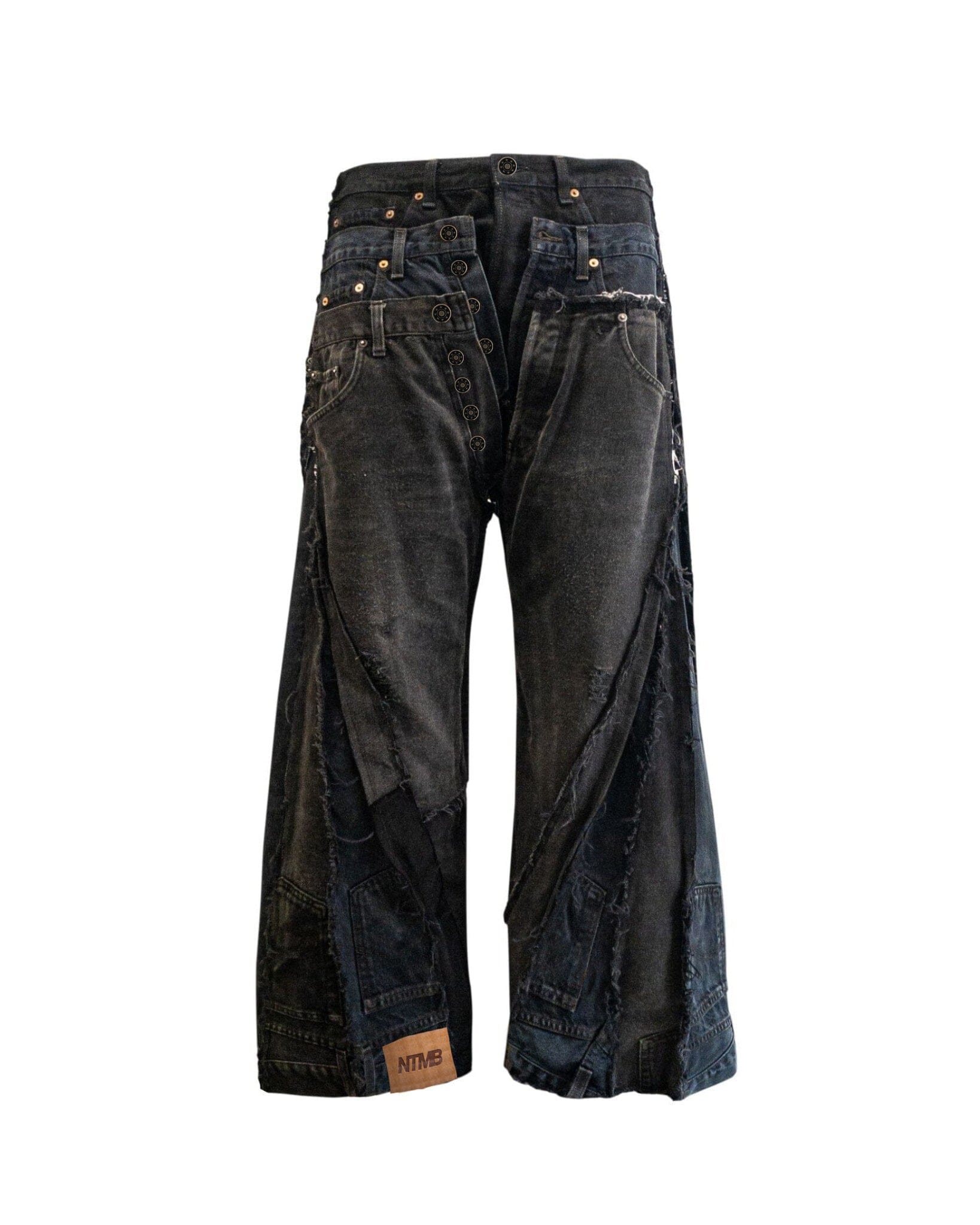 Jeans Reworked Triple Jeans Black - NTMB - Nevertoomuchbasic