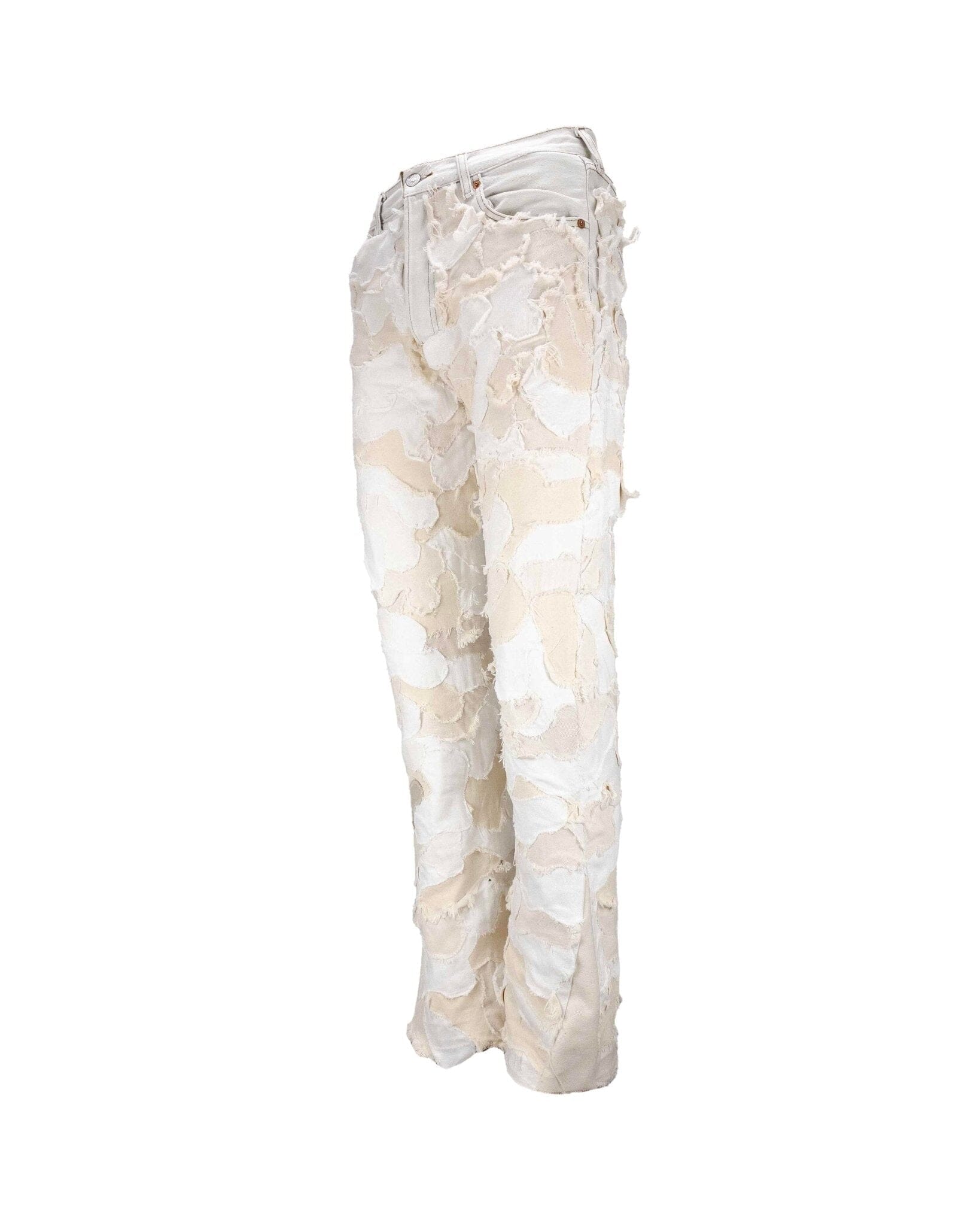 Jeans Patchwork Camouflage