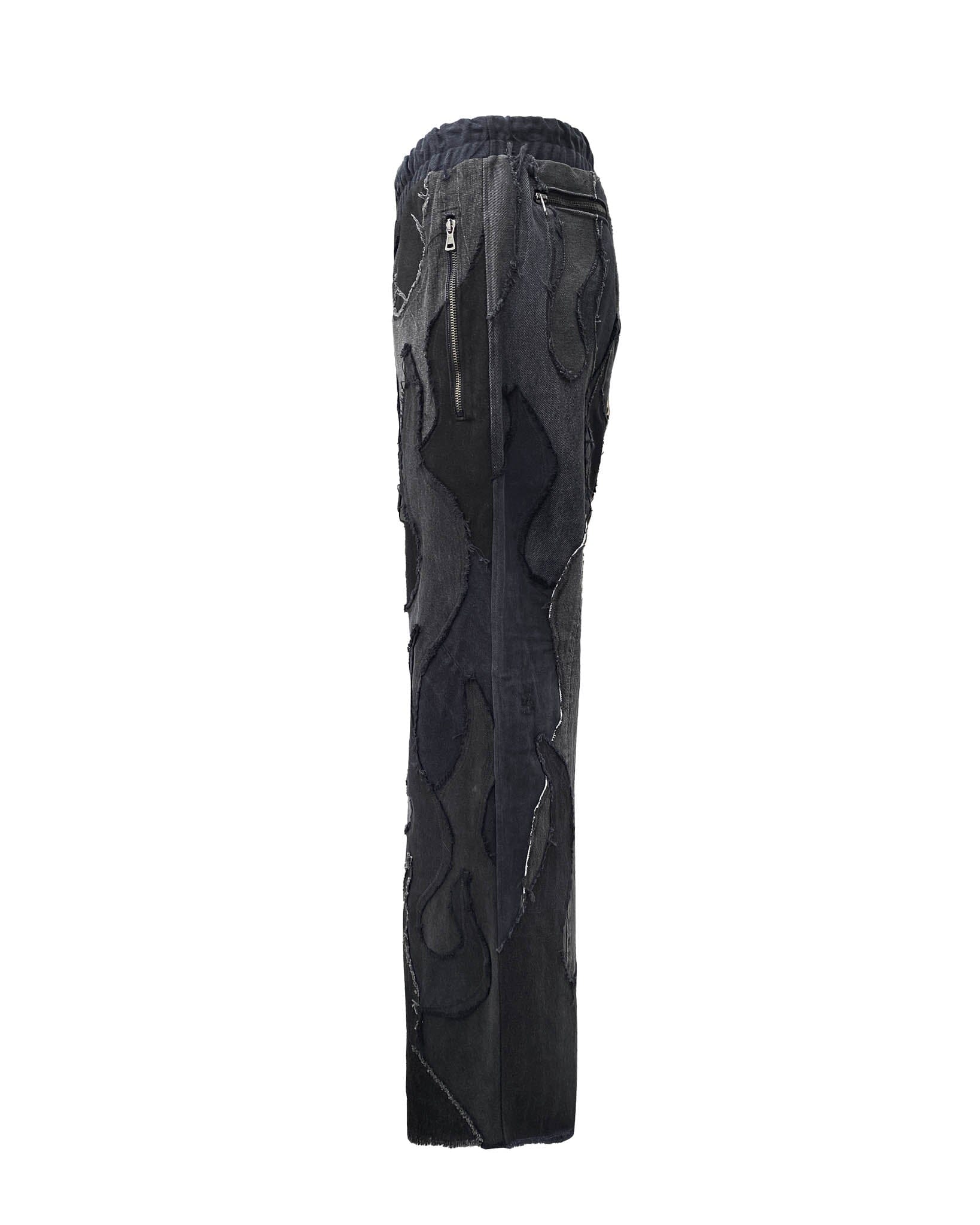Tracksuit Denim Flames