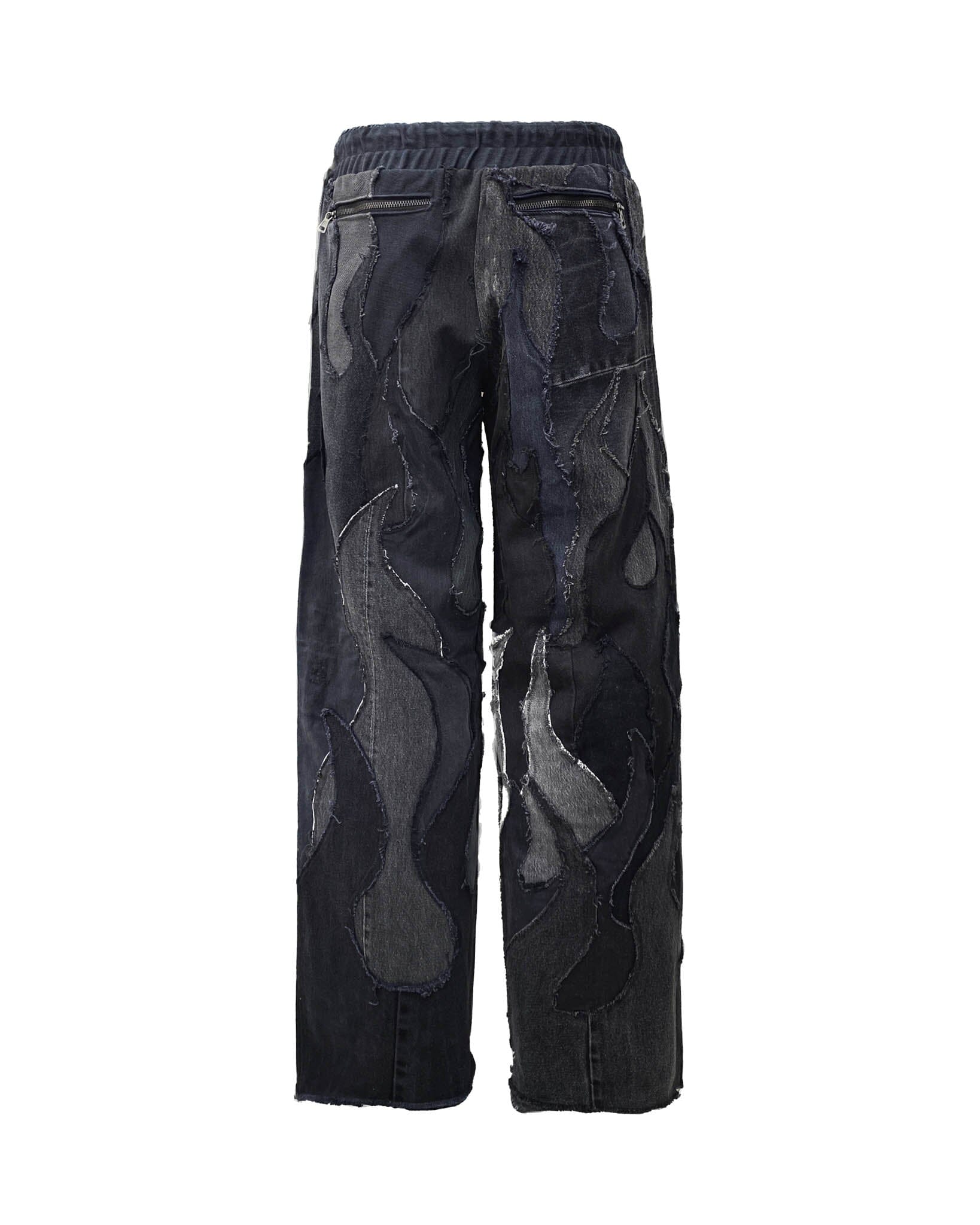 Tracksuit Denim Flames
