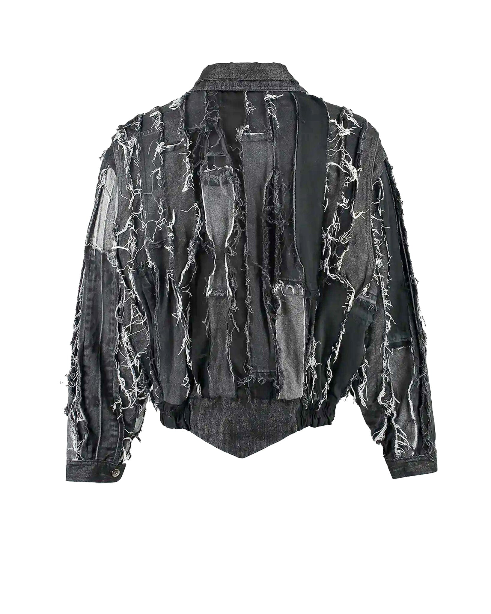Bomber Jacket Stripes Black