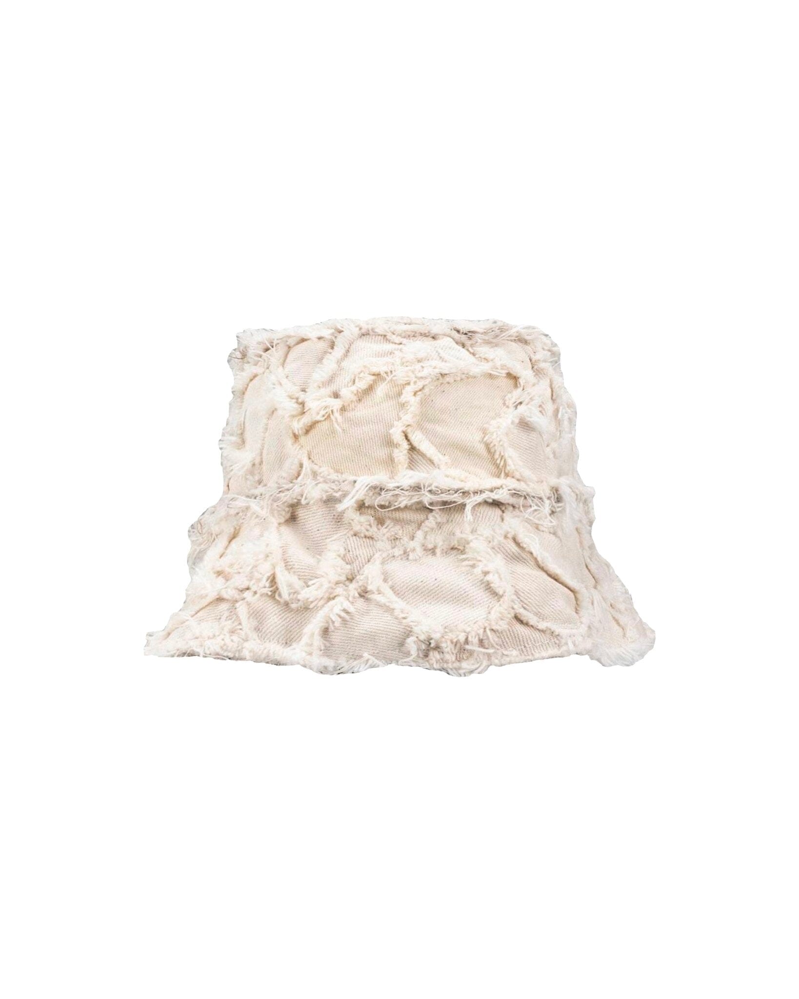 Bucket Hats Heart Cream Denim
