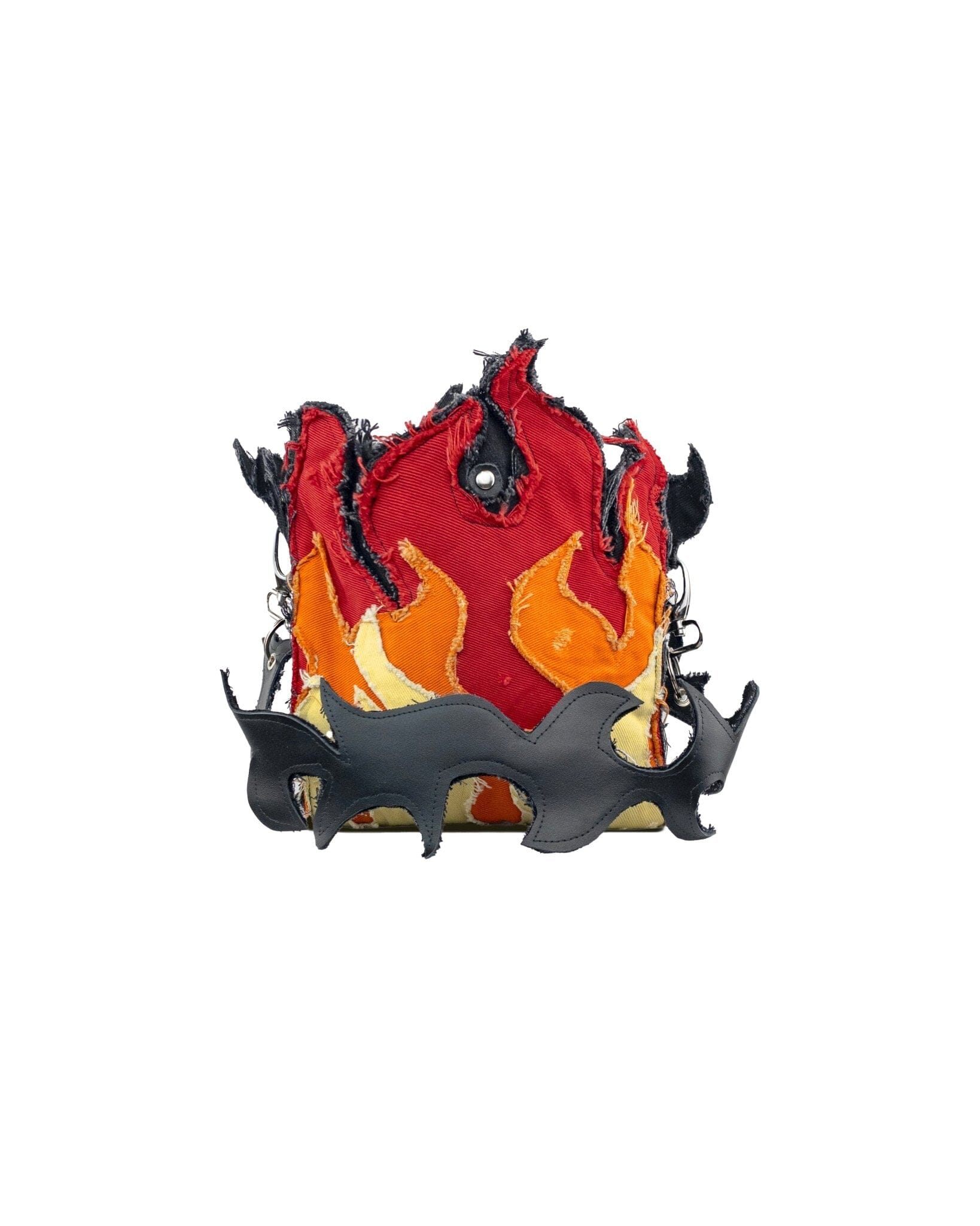 Denim Shoulder bag Flames
