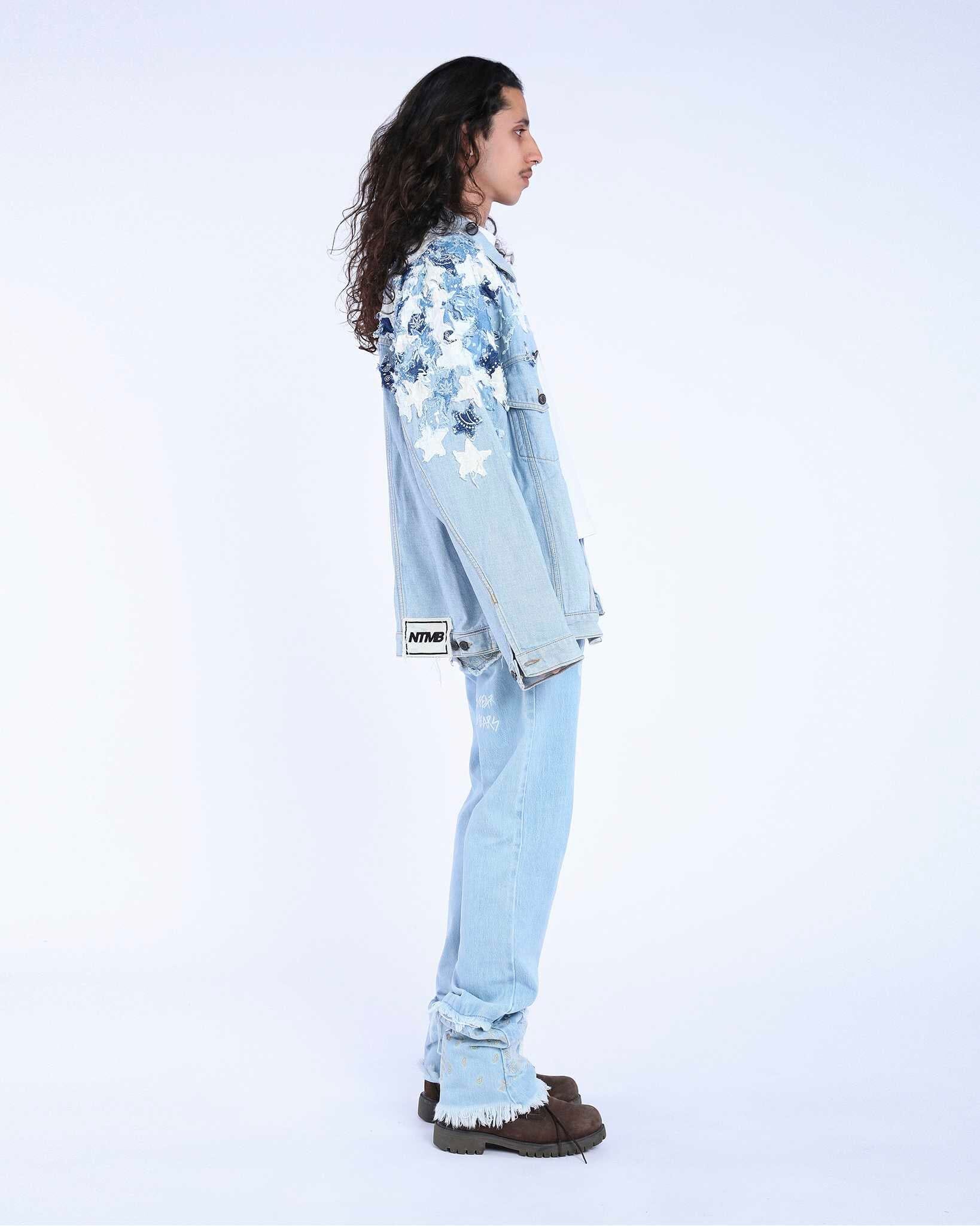 Jacket Over Patchwork Stars