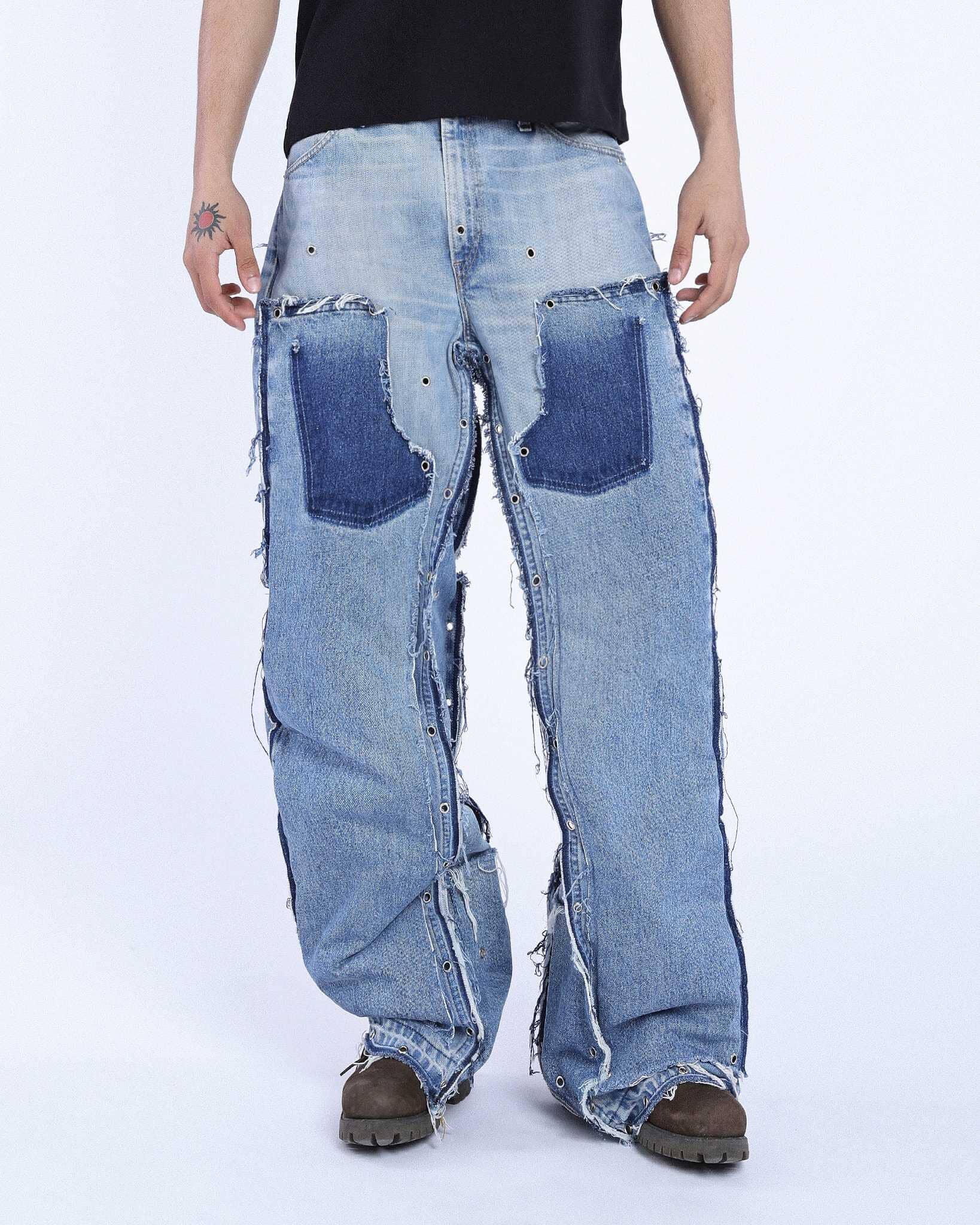 Puffy Carpenter Jeans patchwork - NTMB - Nevertoomuchbasic