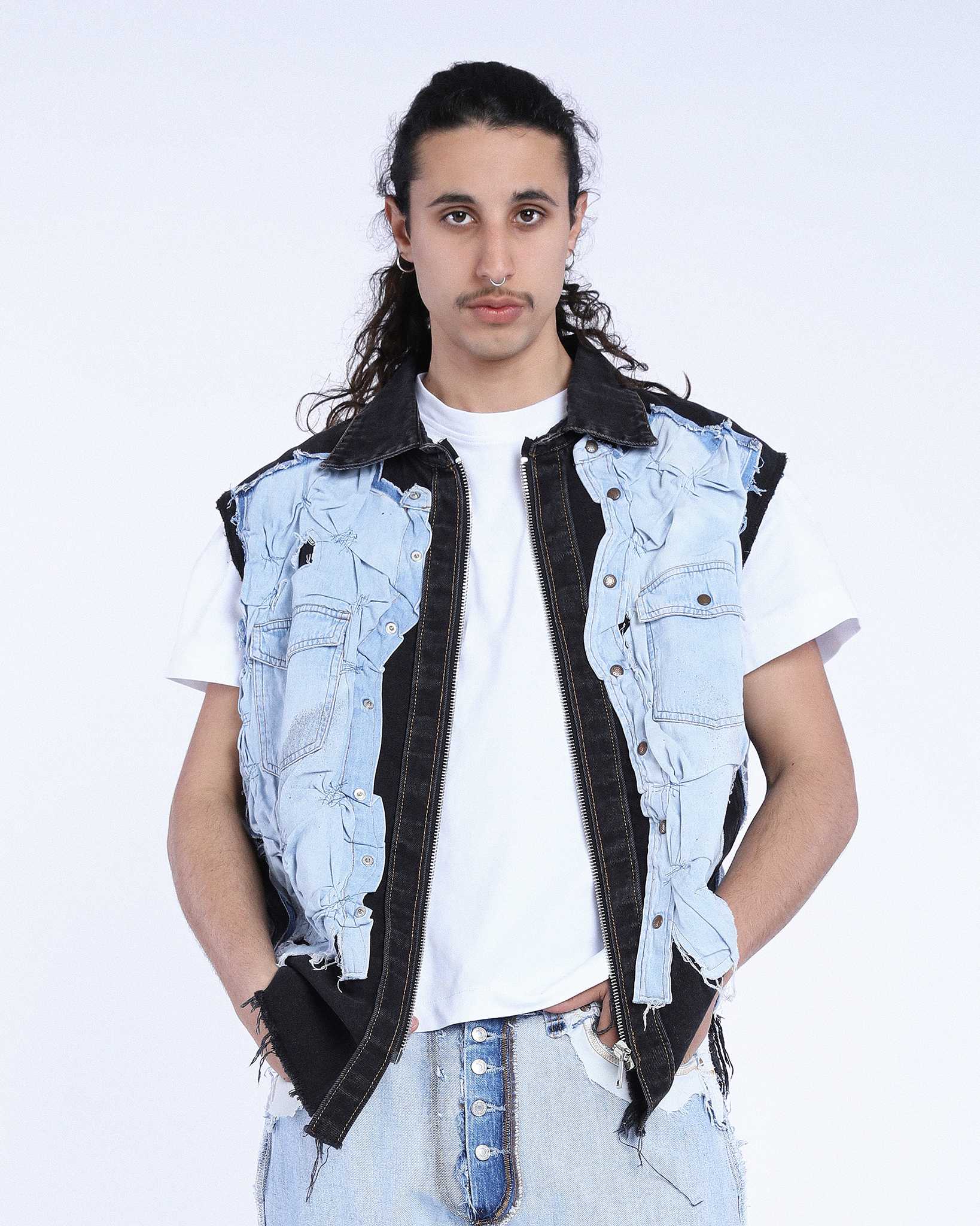 Shirt Over Denim Sleeveless - NTMB - Nevertoomuchbasic