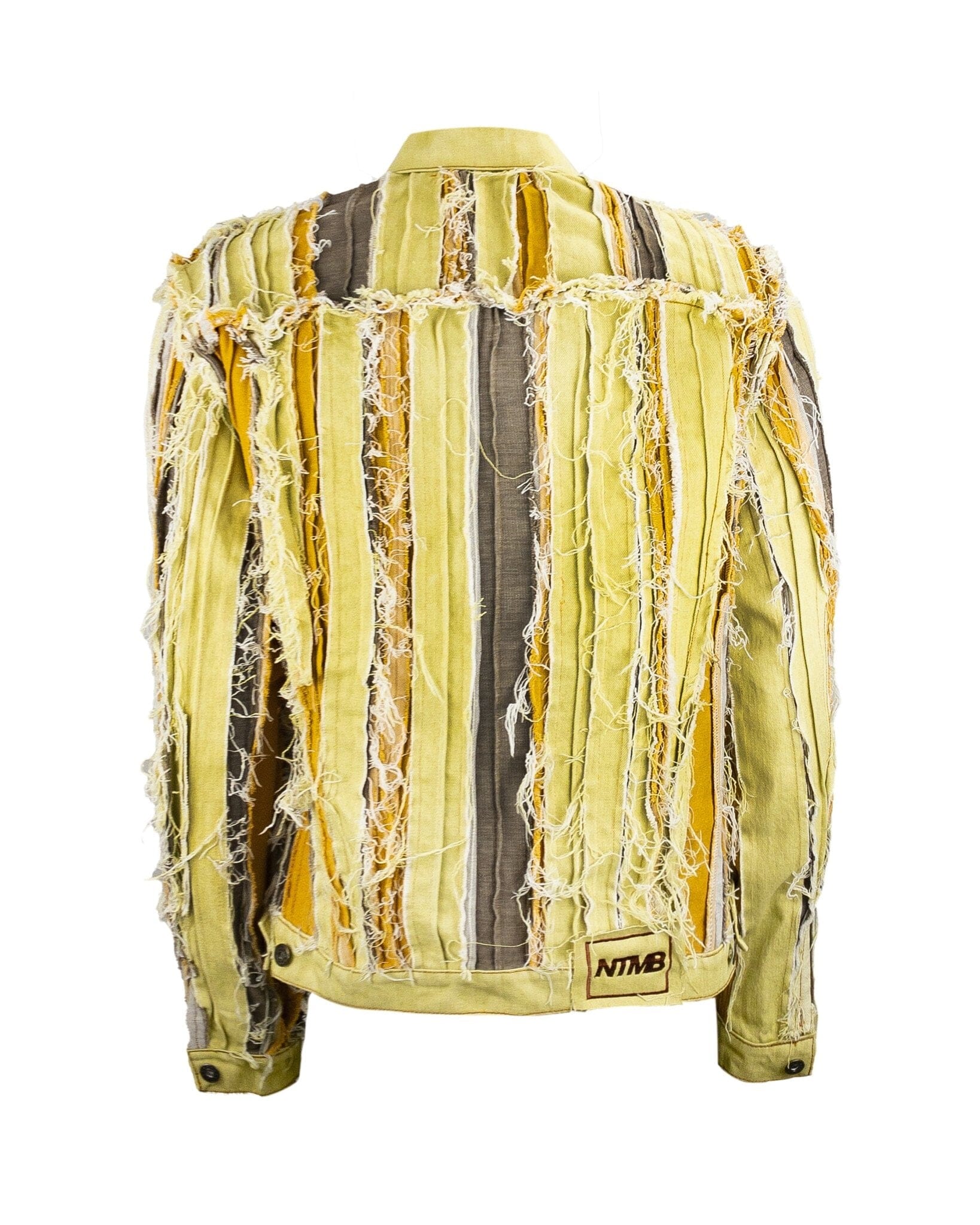 Stripes denim regular jacket