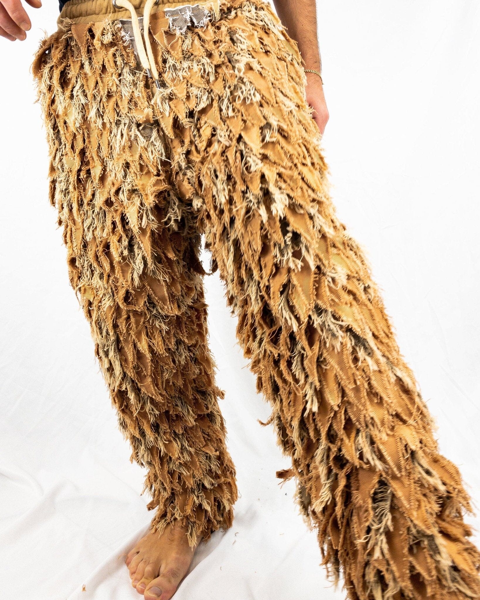 Tracksuit sweatpants denim plumes