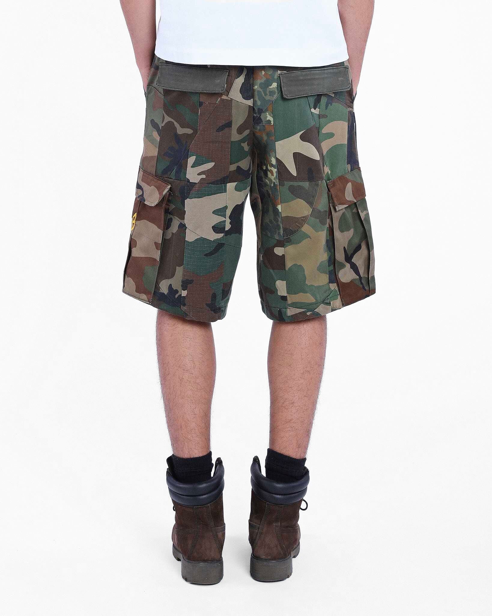 Bermuda Cargo Camouflage Patchwork - NTMB - Nevertoomuchbasic