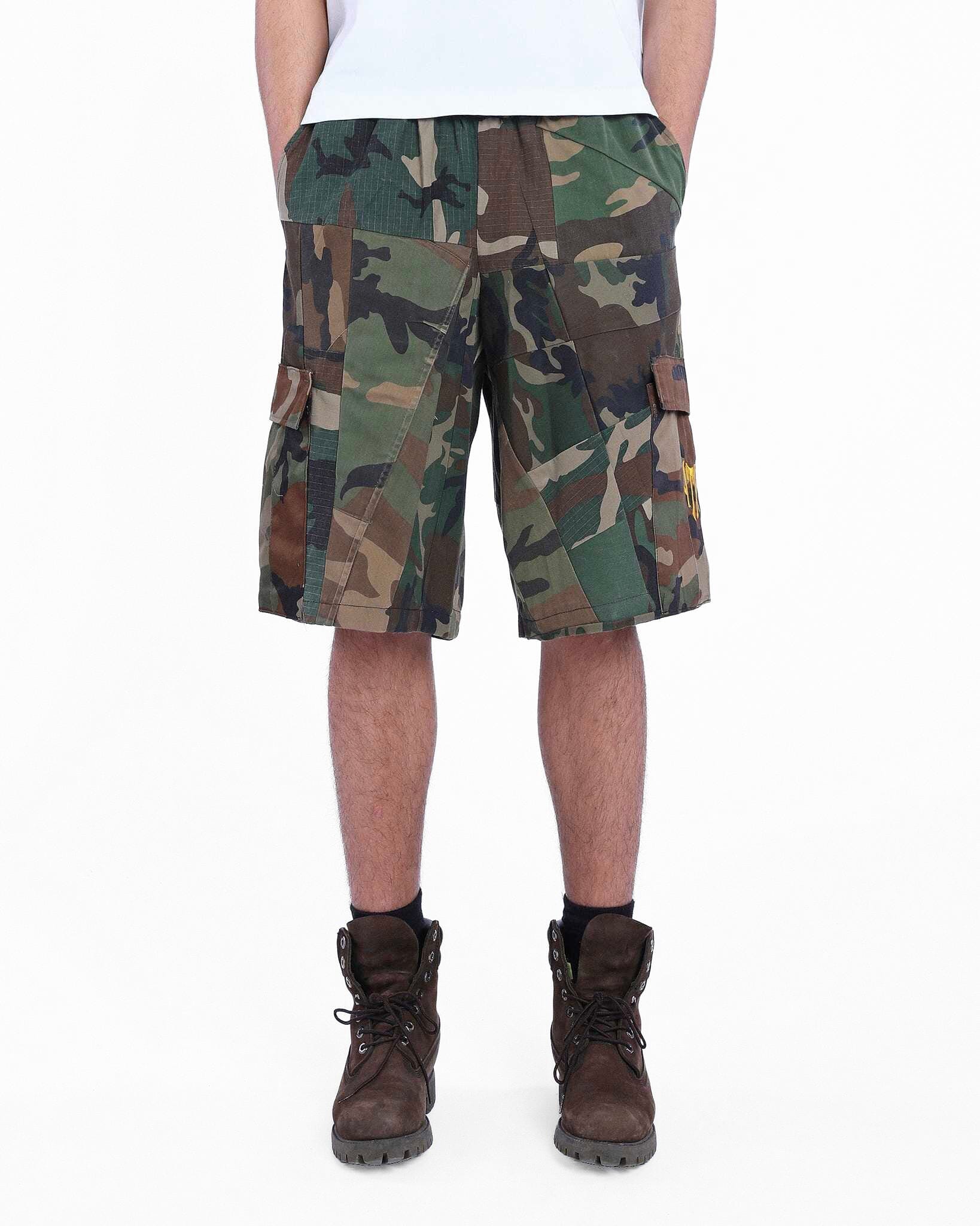 Bermuda Cargo Camouflage Patchwork - NTMB - Nevertoomuchbasic