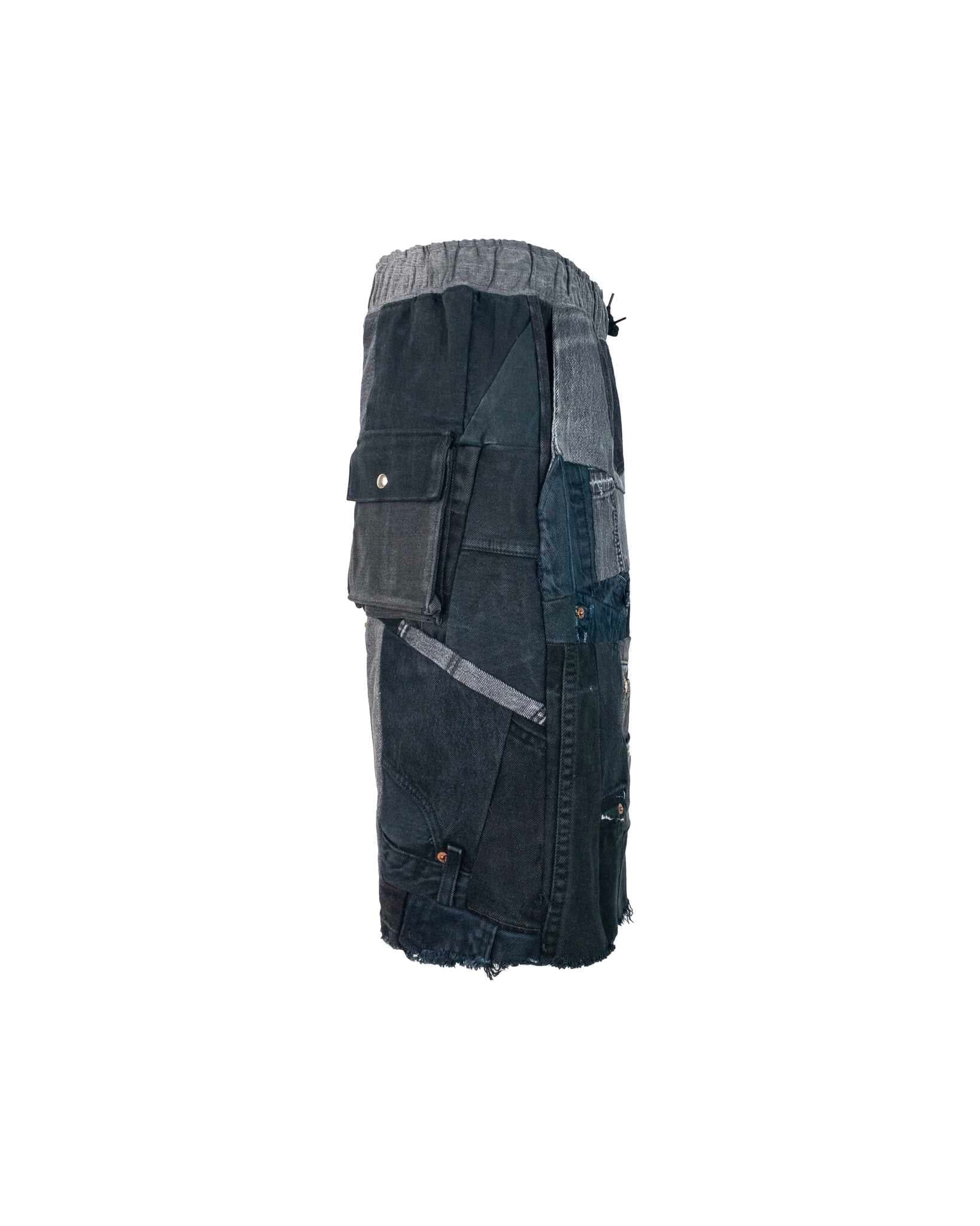 Bermuda Patchwork Black