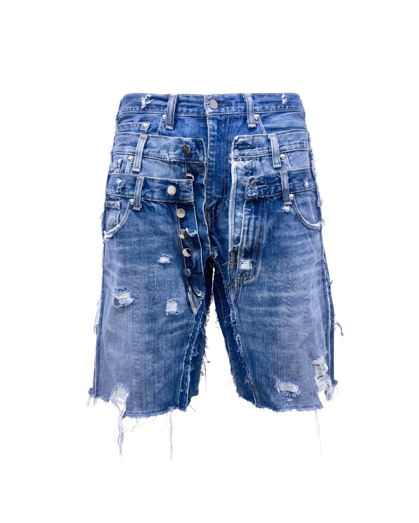 Bermuda Triple Jeans Dark Blue - NTMB - Nevertoomuchbasic