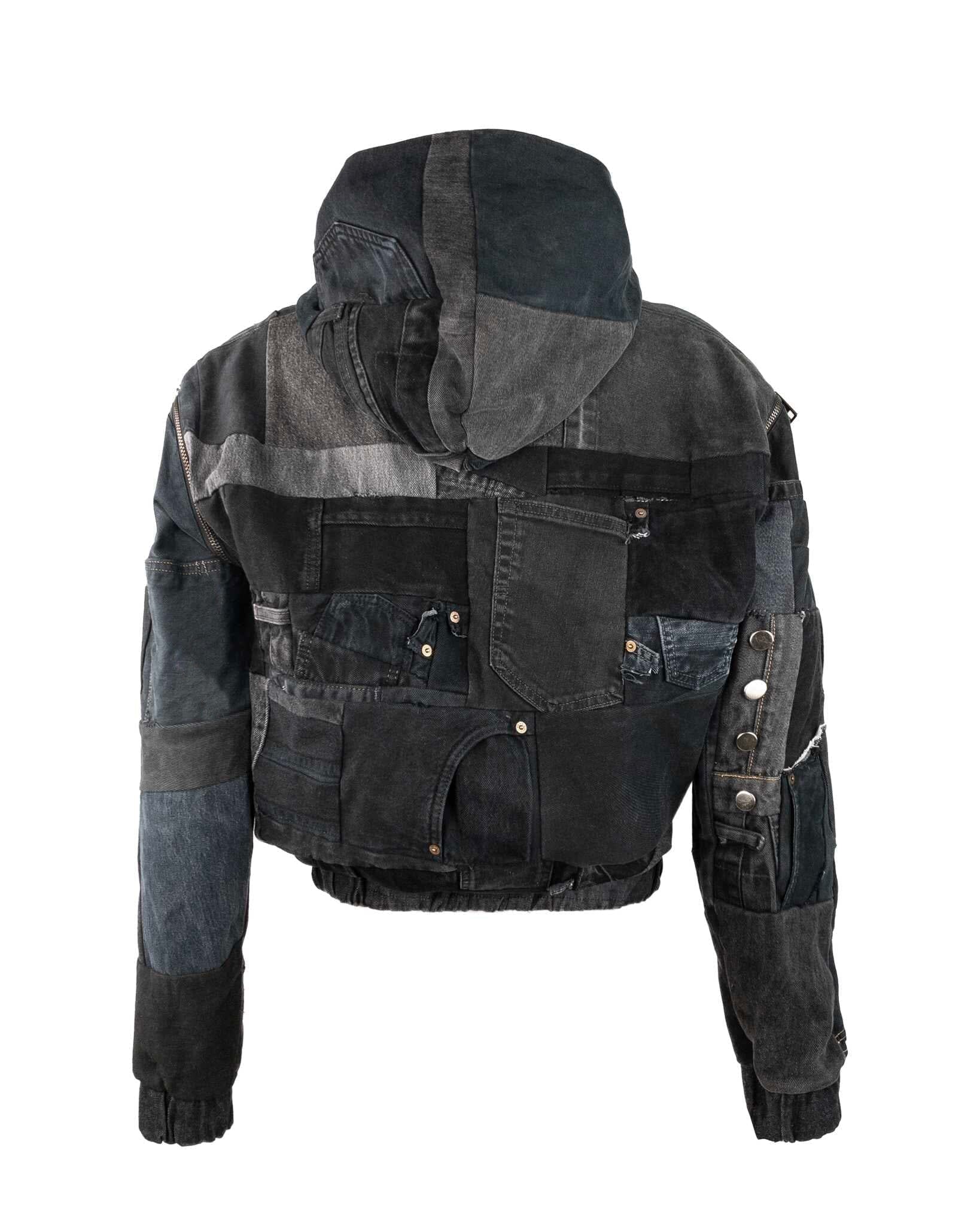 Bomber Denim Patchwork