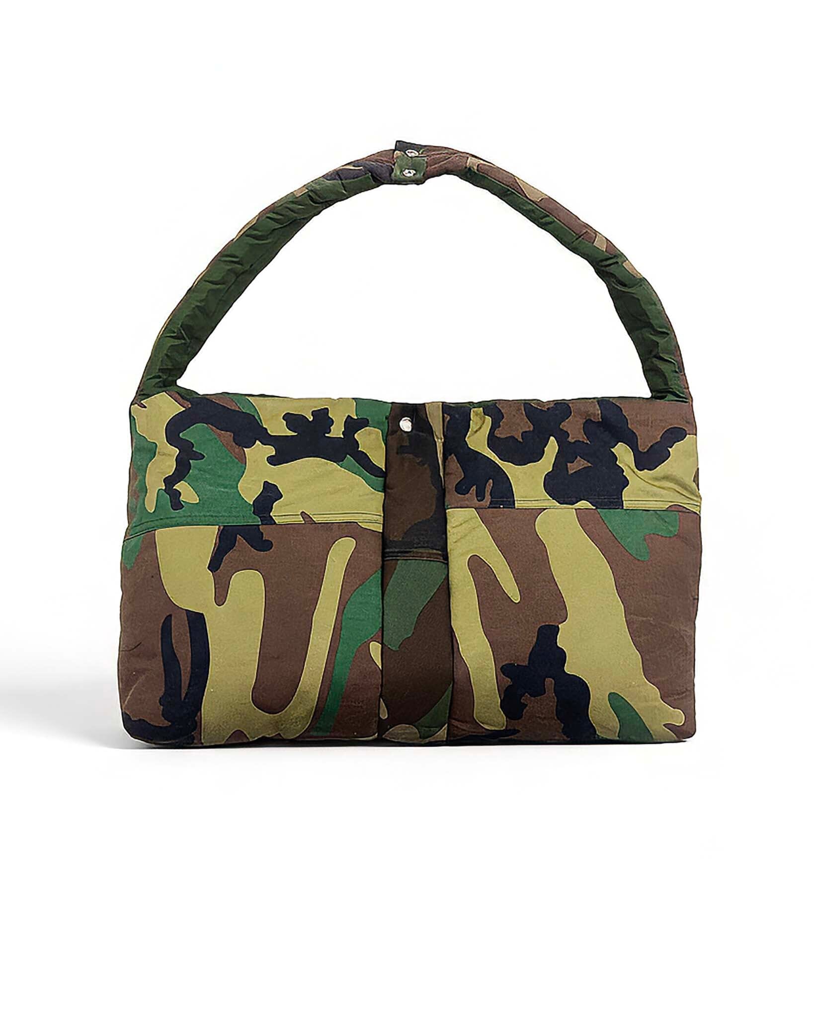 Crossbody Puff bag Patchwork Vintage Camouflage - NTMB - Nevertoomuchbasic