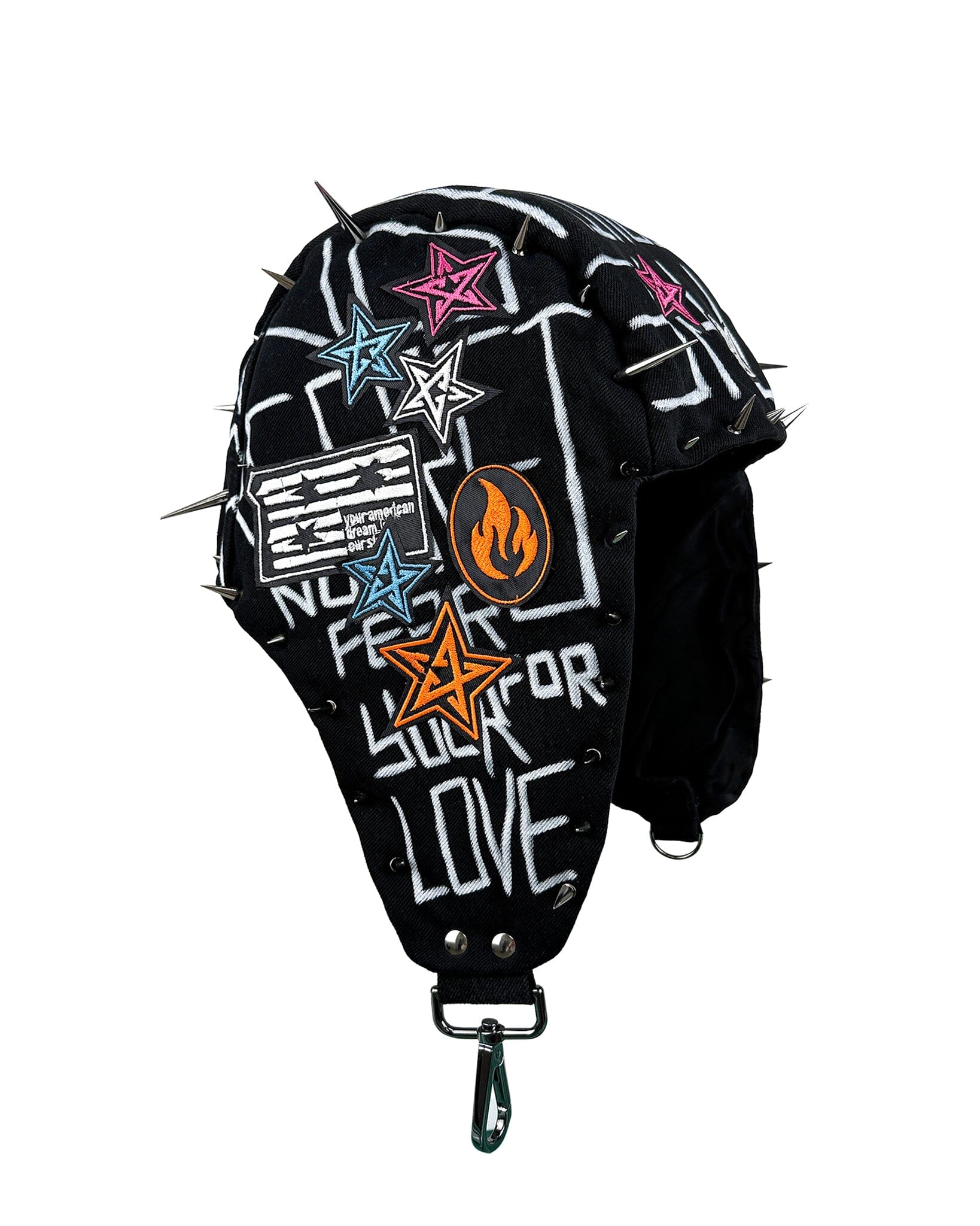 Earflap Hat Black Denim - NTMB - Nevertoomuchbasic