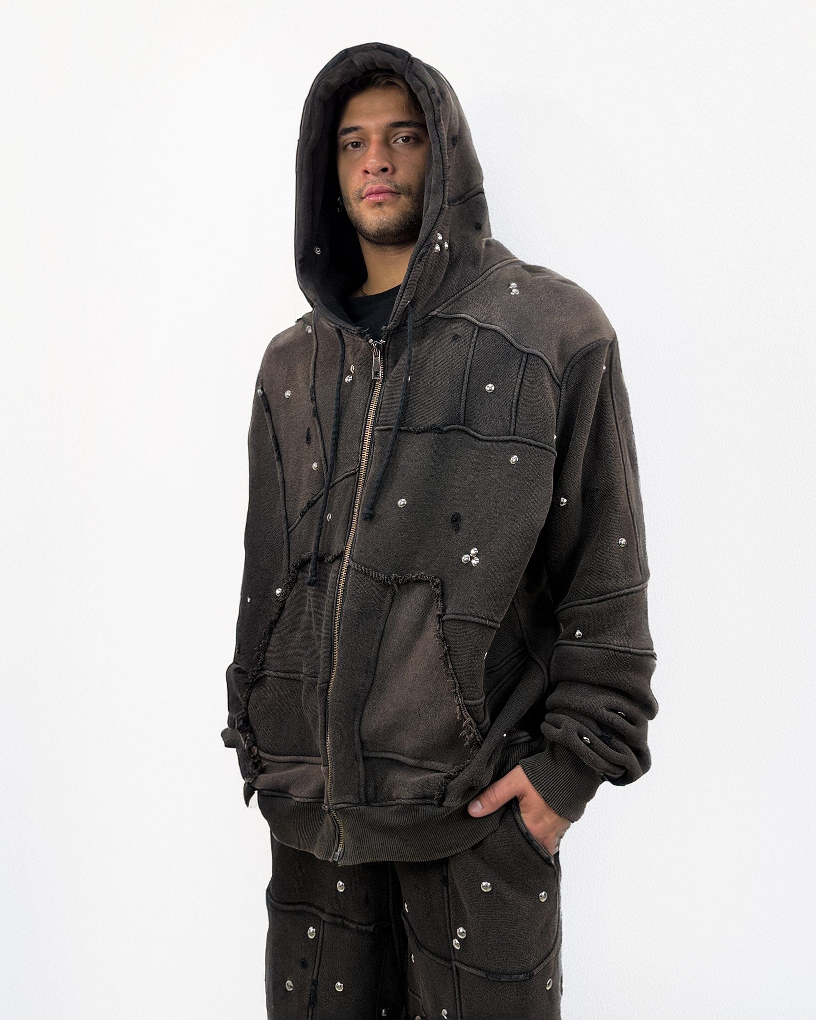 Hoodie Studded - NTMB - Nevertoomuchbasic