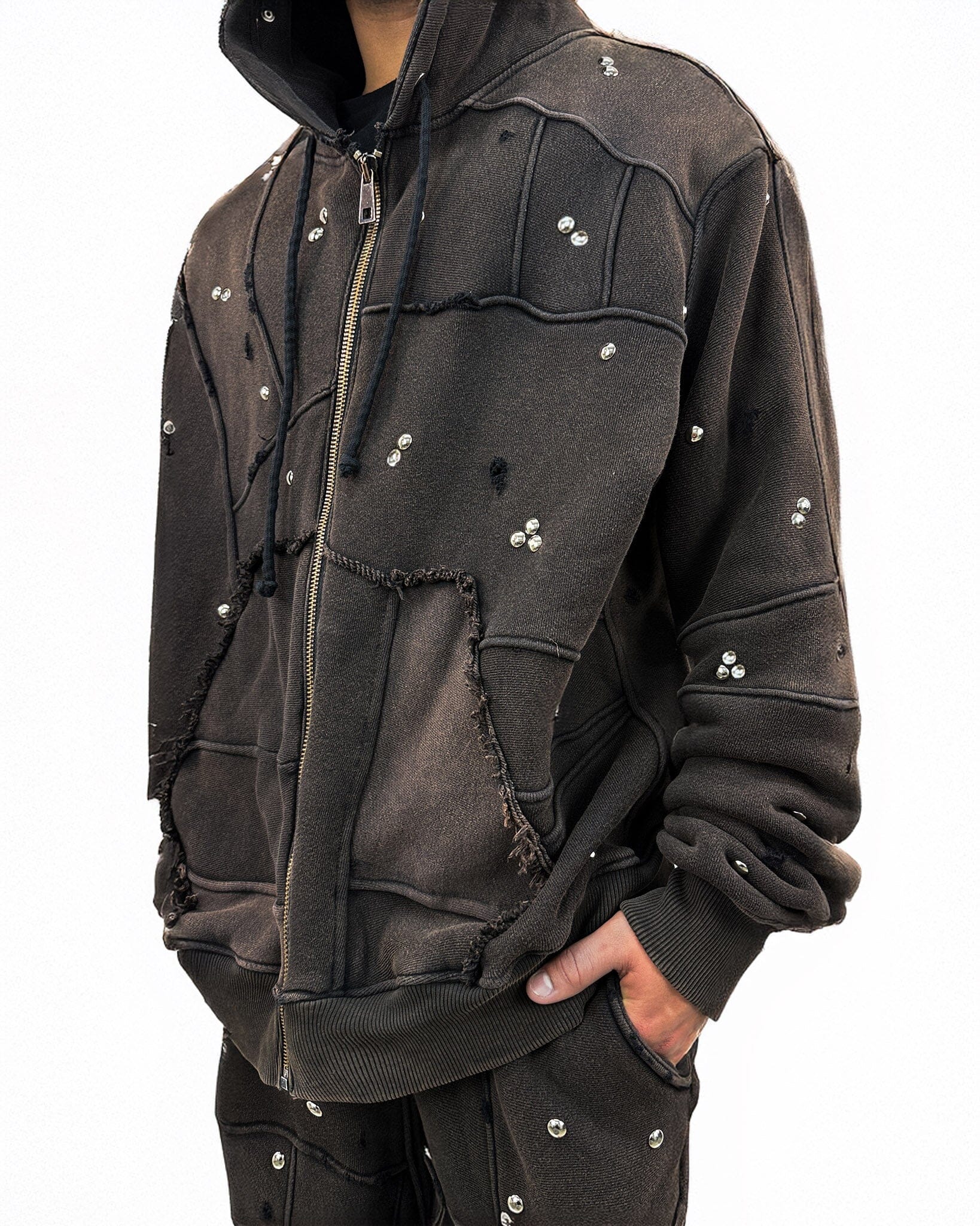 Hoodie Studded - NTMB - Nevertoomuchbasic