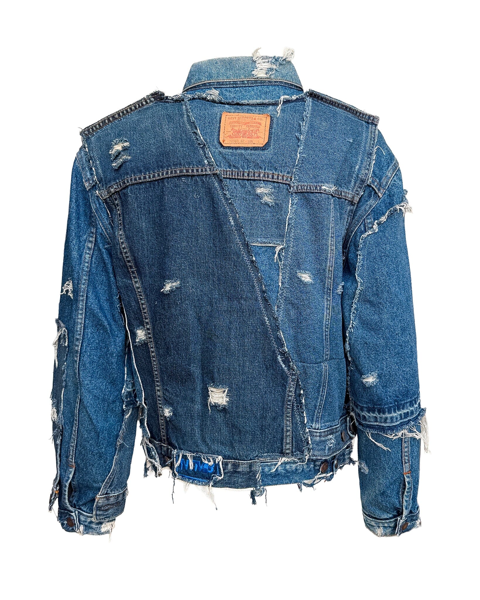 Jacket Paneled Dark Blue - NTMB - Nevertoomuchbasic