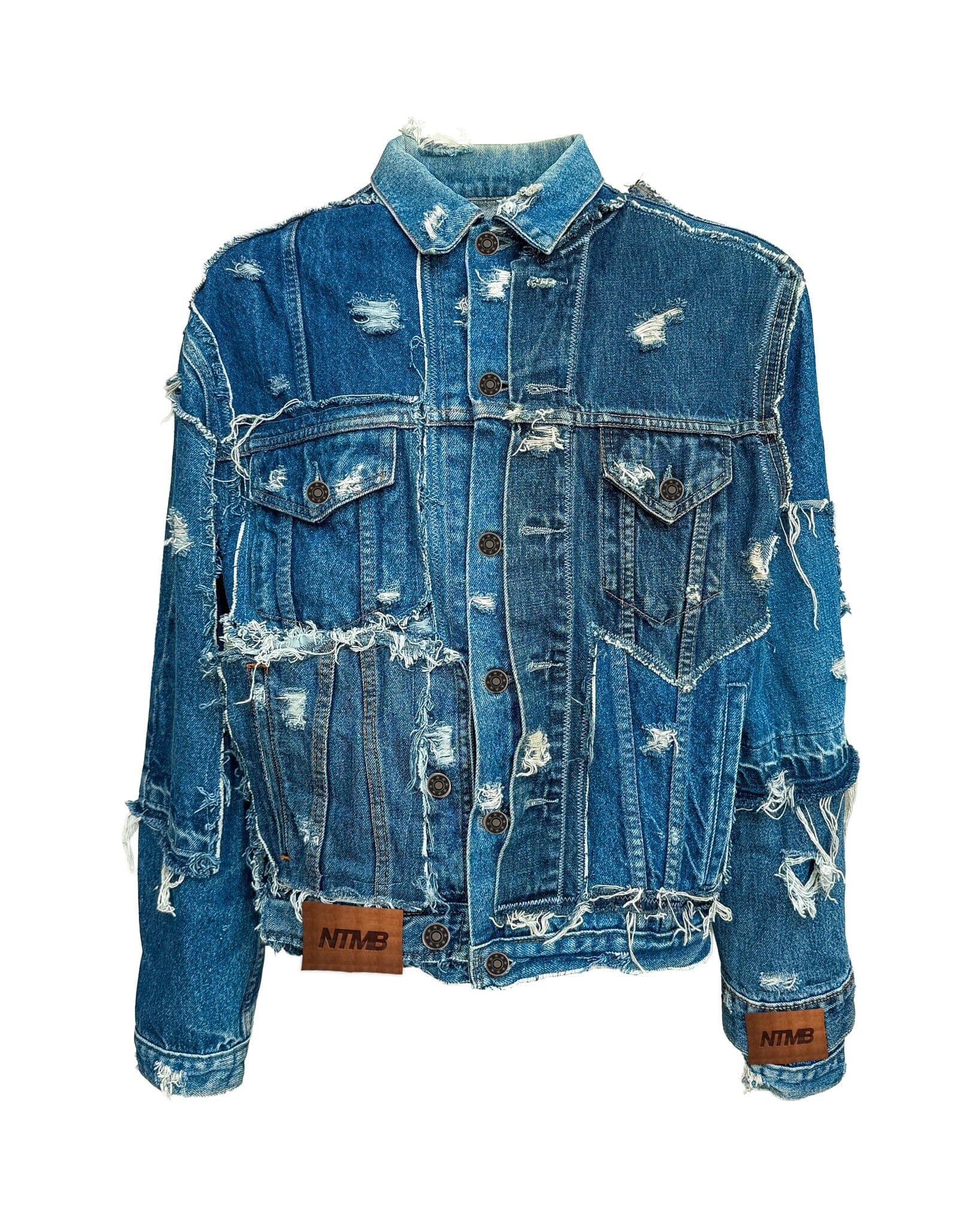 Jacket Paneled Dark Blue - NTMB - Nevertoomuchbasic