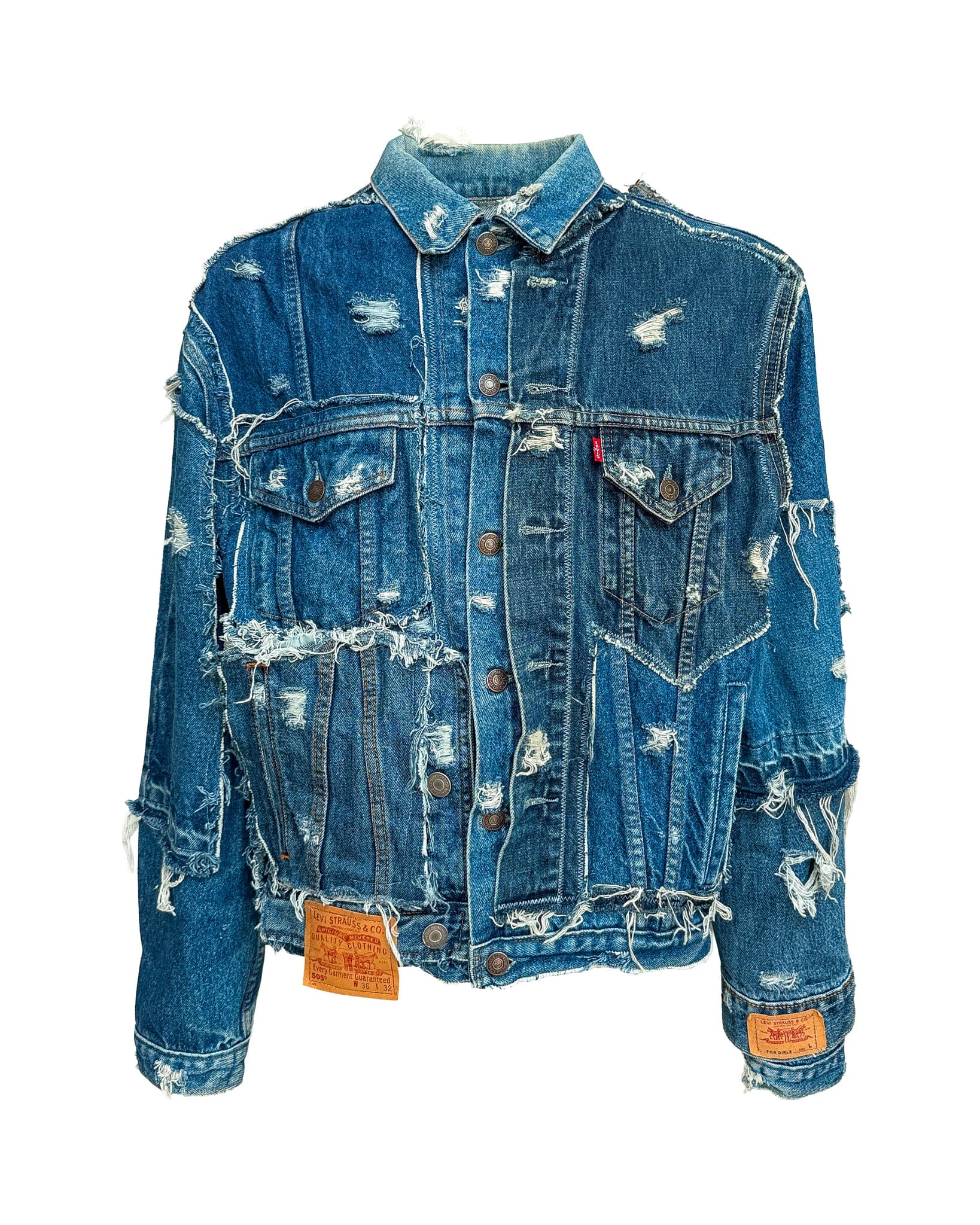 Jacket Paneled Dark Blue - NTMB - Nevertoomuchbasic