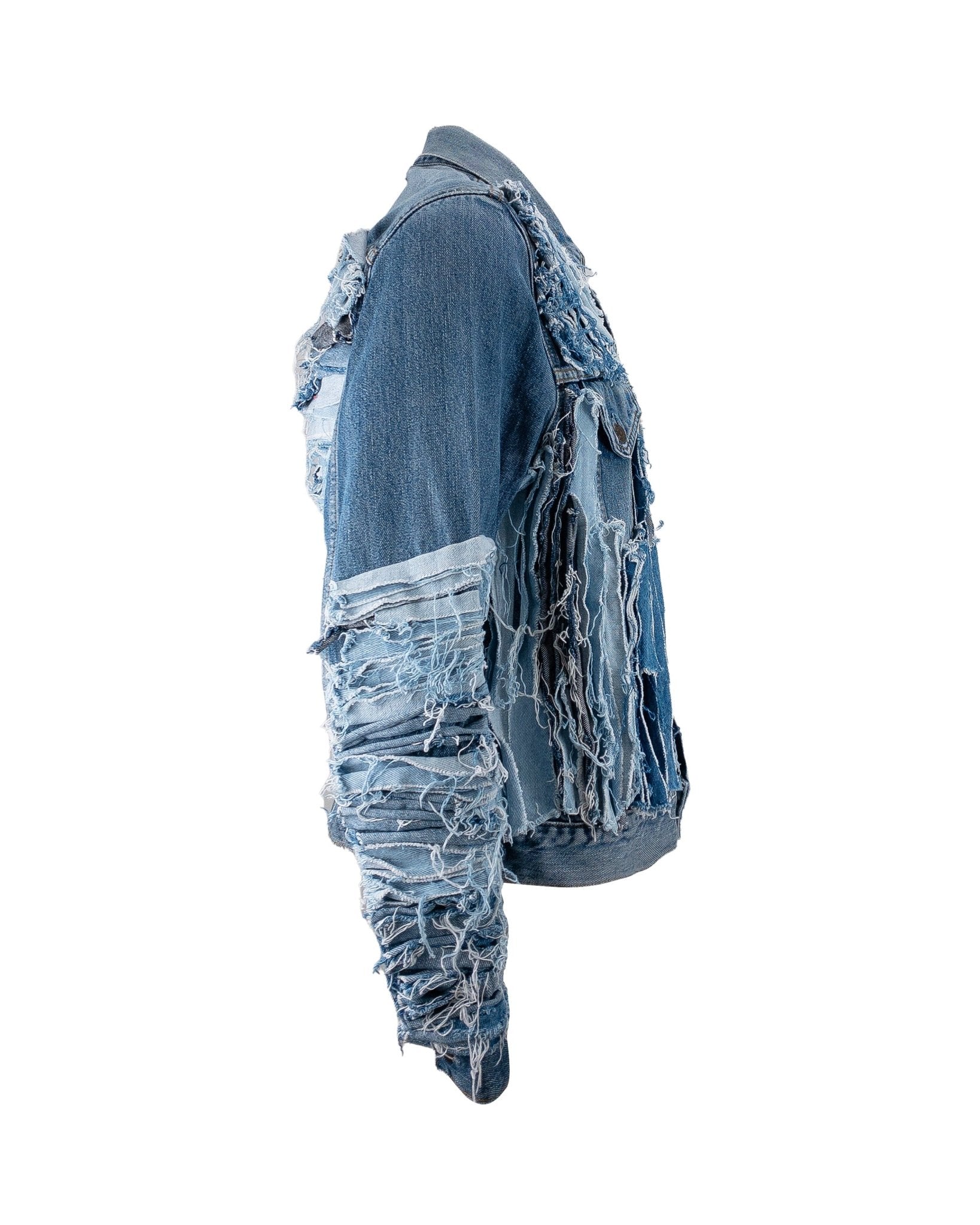 Jacket Regular Paneled Frayed - NTMB - Nevertoomuchbasic