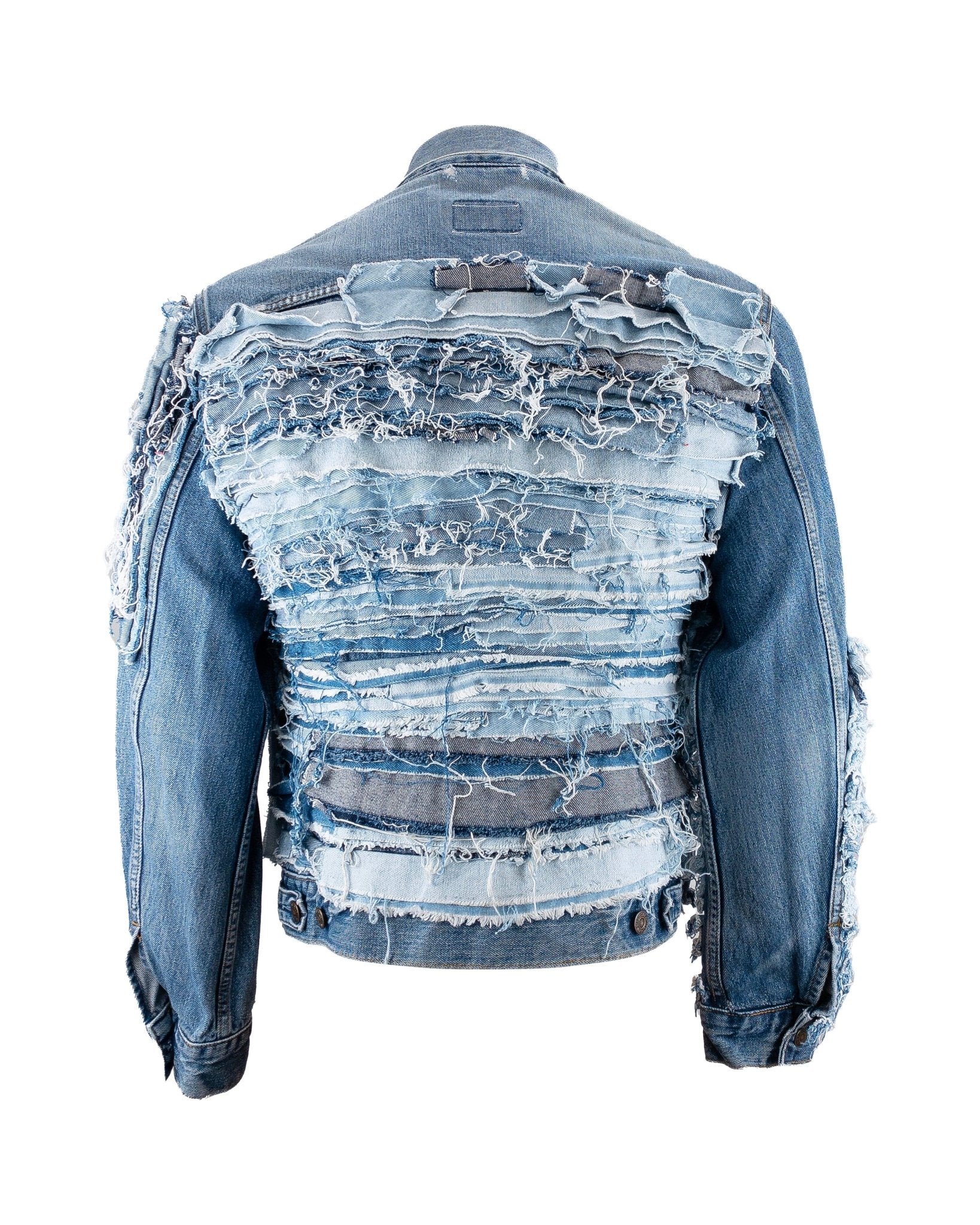 Jacket Regular Paneled Frayed - NTMB - Nevertoomuchbasic