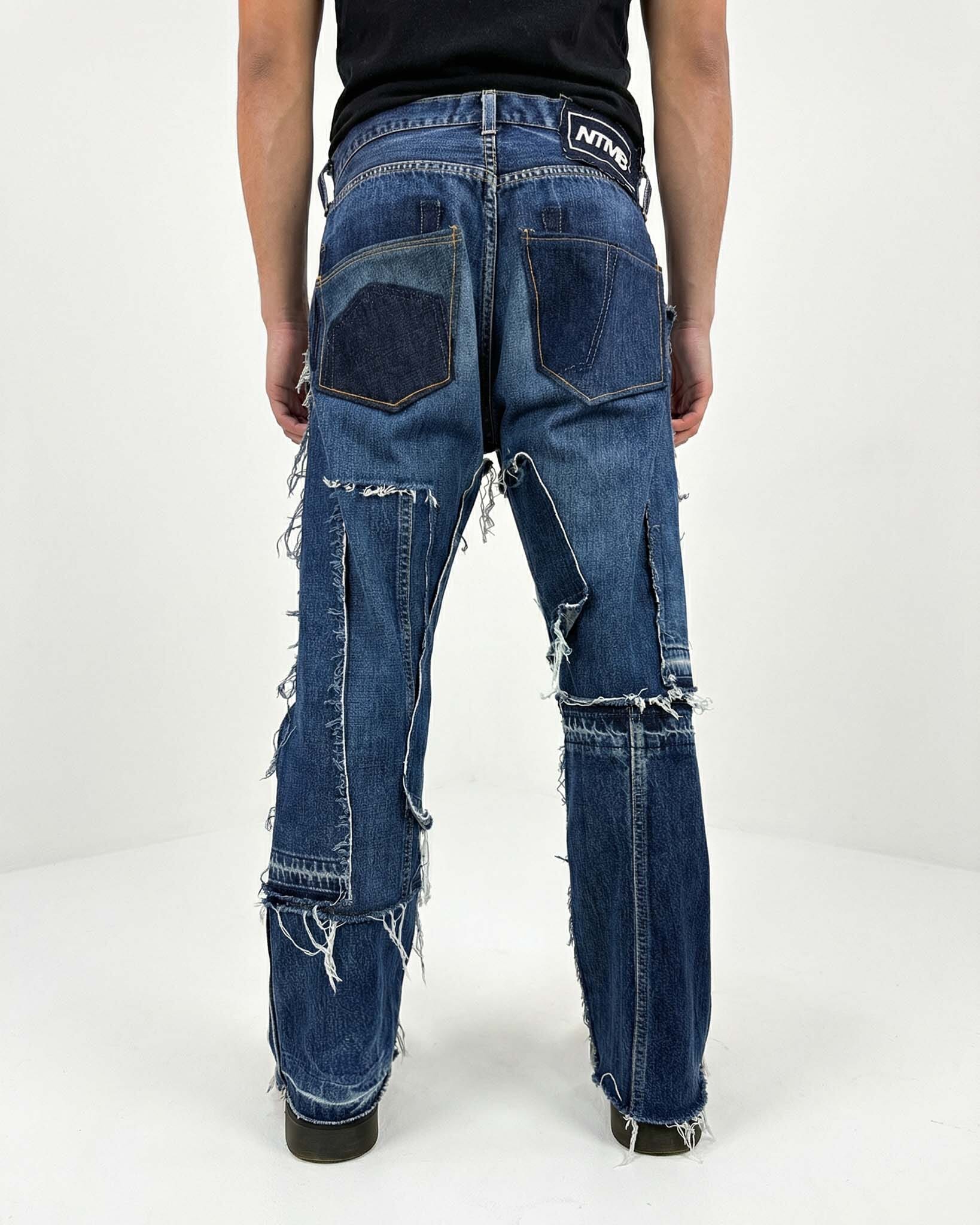 Jeans Paneled dark blue - NTMB - Nevertoomuchbasic