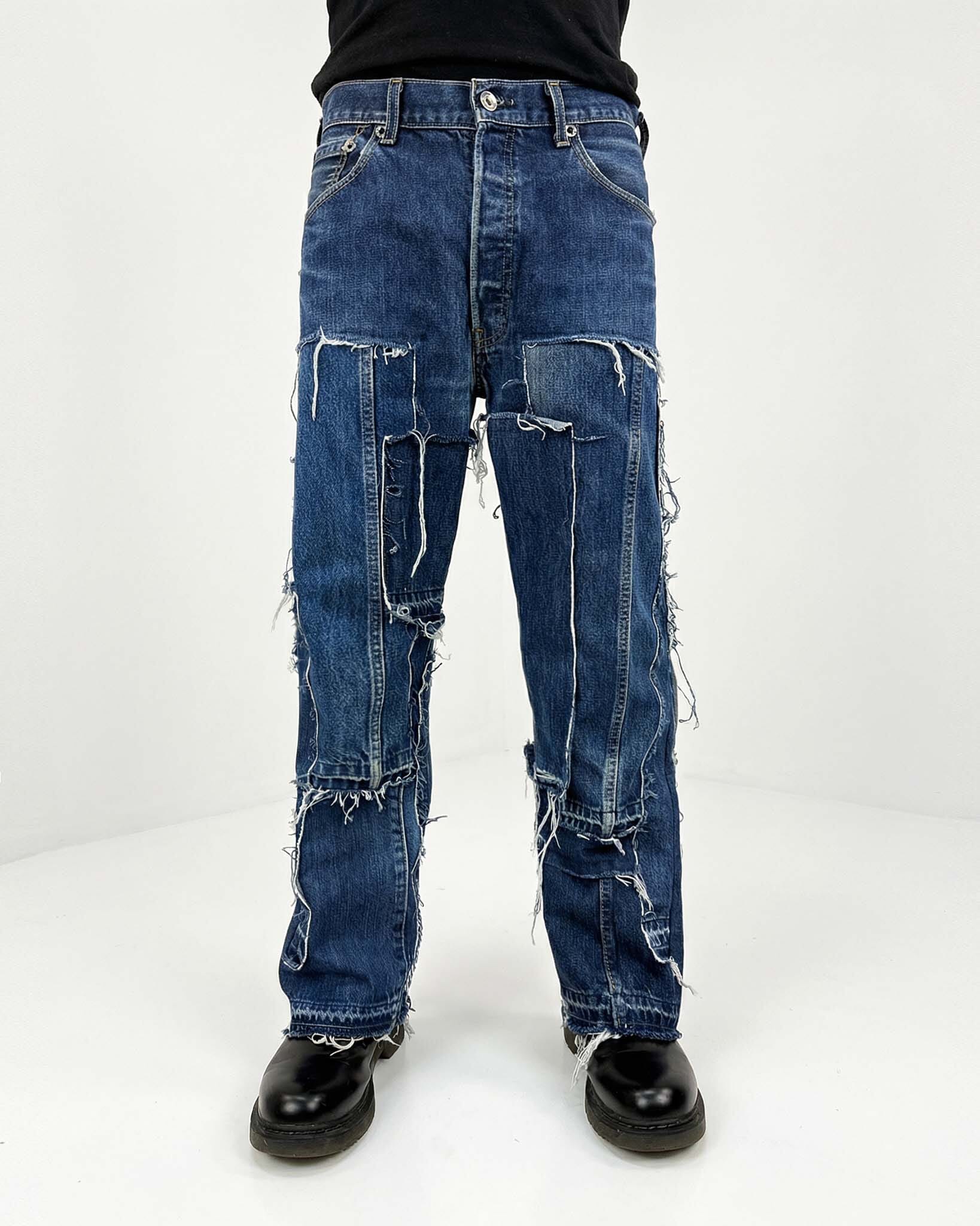 Jeans Paneled dark blue - NTMB - Nevertoomuchbasic