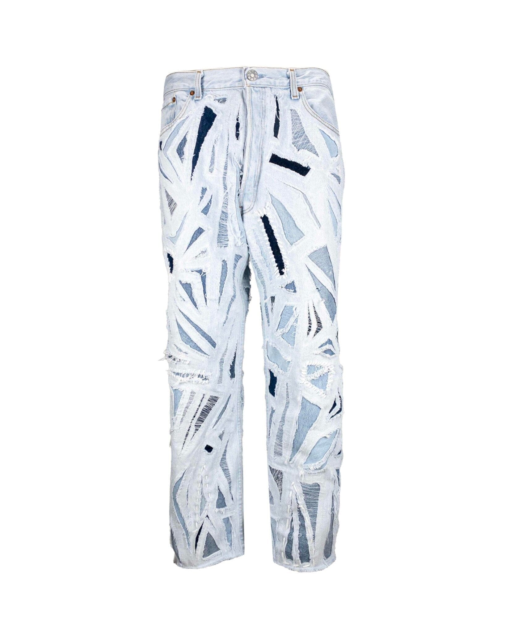 Jeans reworked Irregular Holes - NTMB - Nevertoomuchbasic