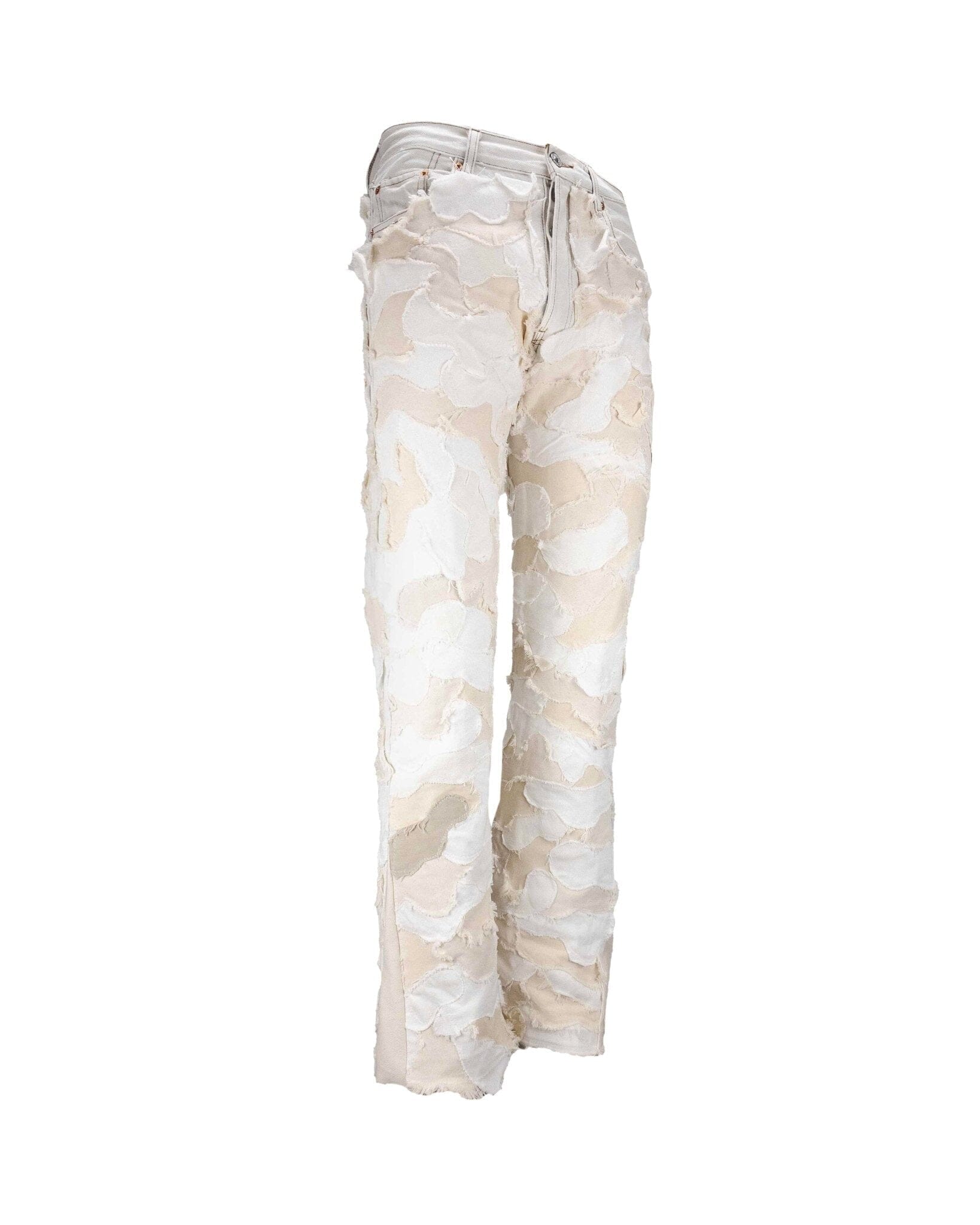 Jeans Patchwork Camouflage