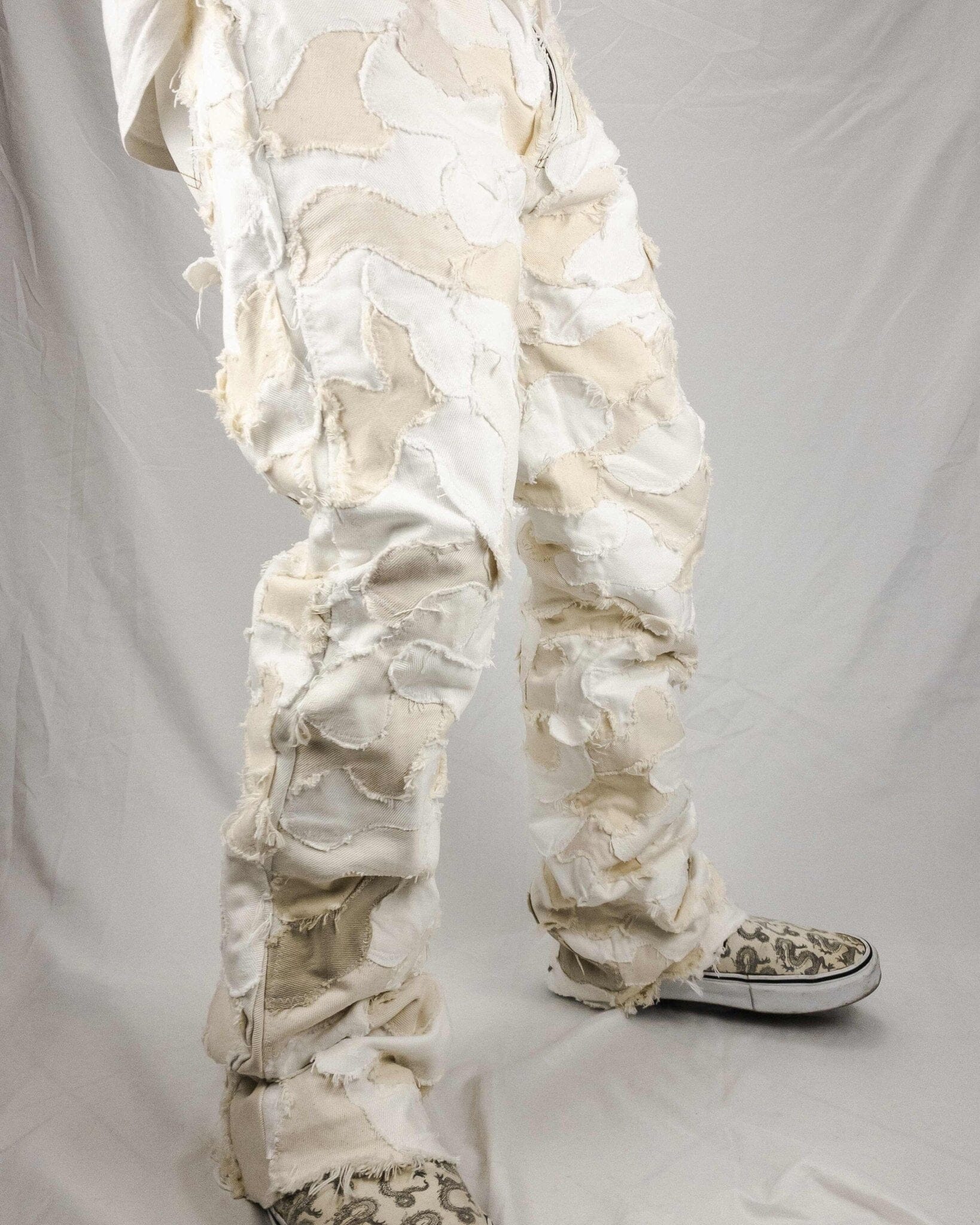 Jeans Patchwork Camouflage
