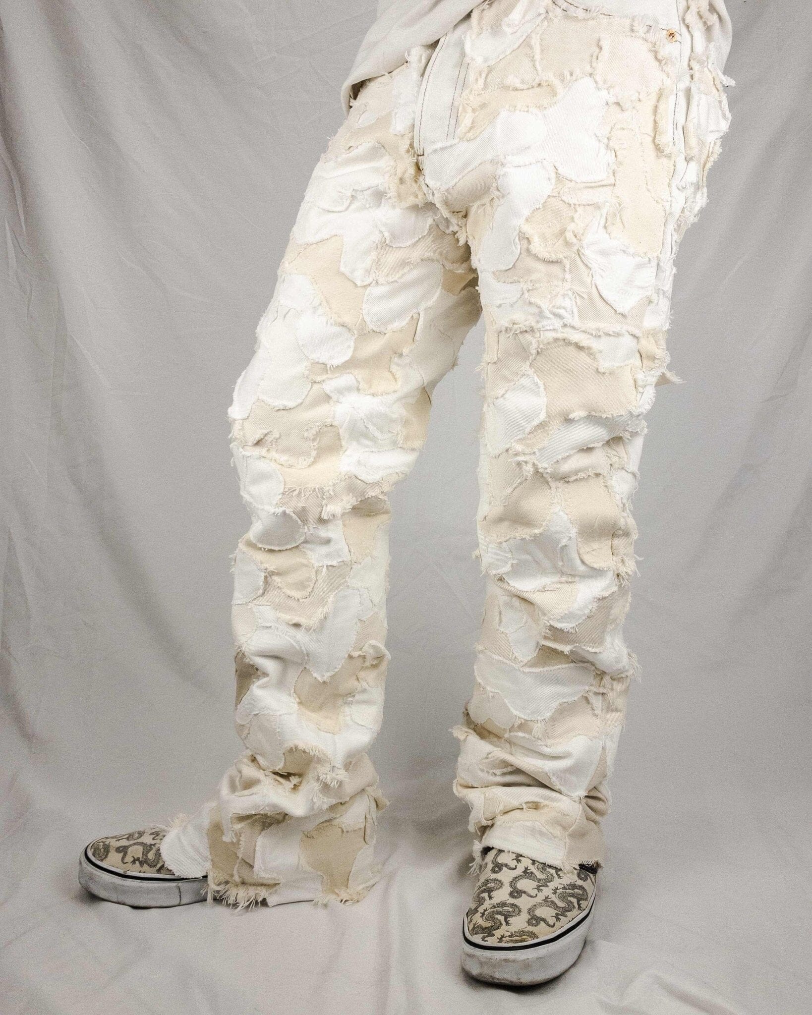 Jeans Patchwork Camouflage