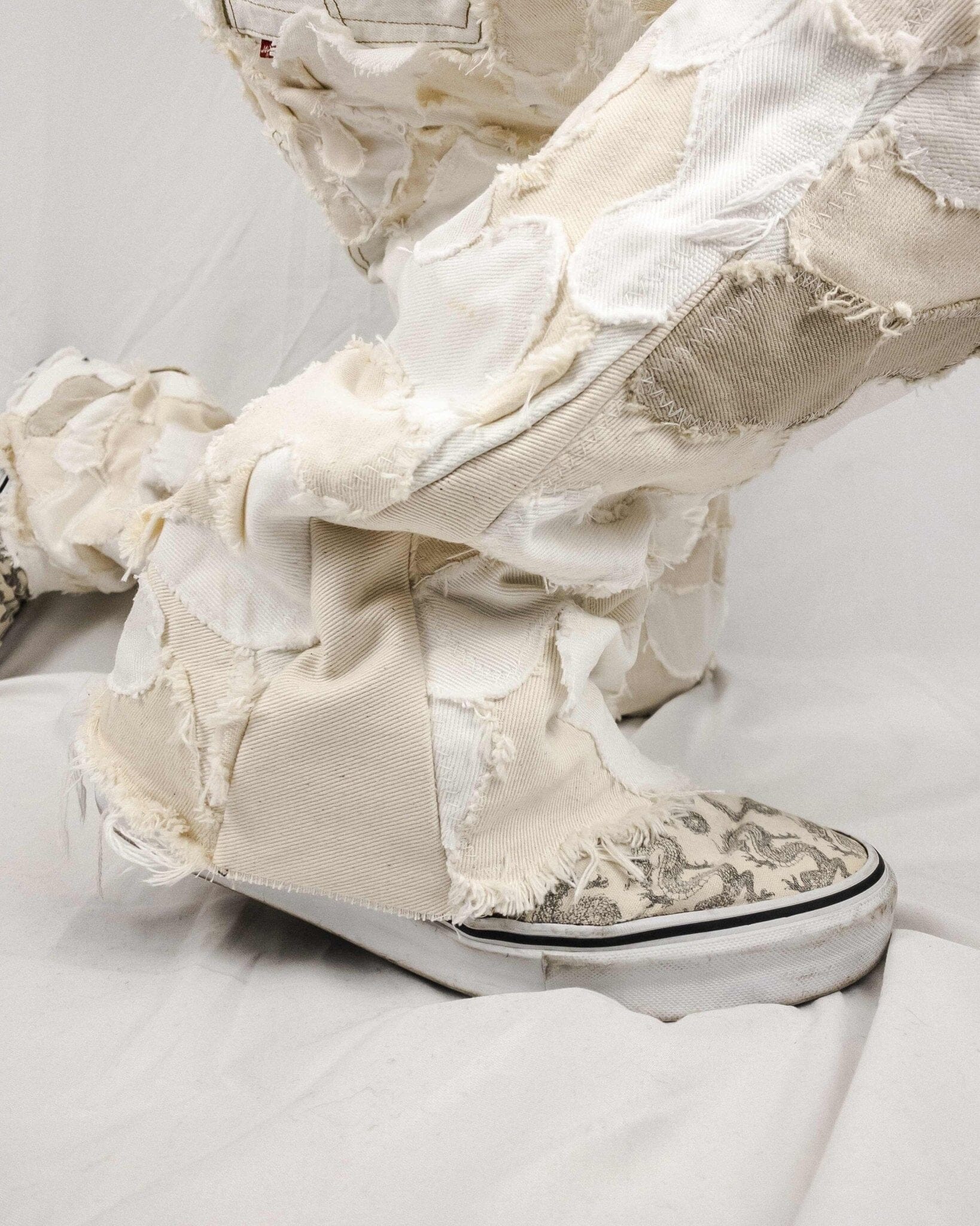 Jeans Patchwork Camouflage