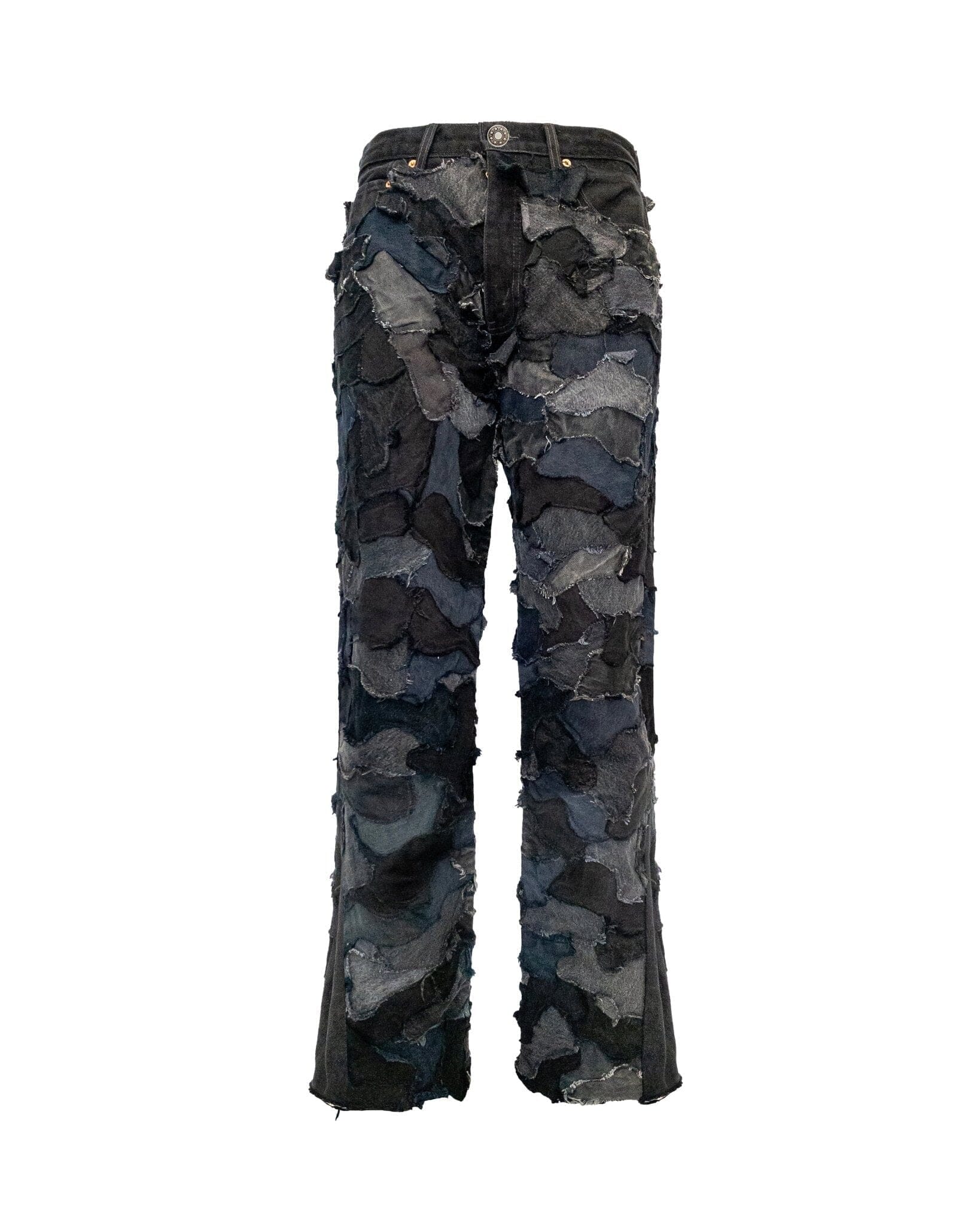 Jeans Patchwork Camouflage