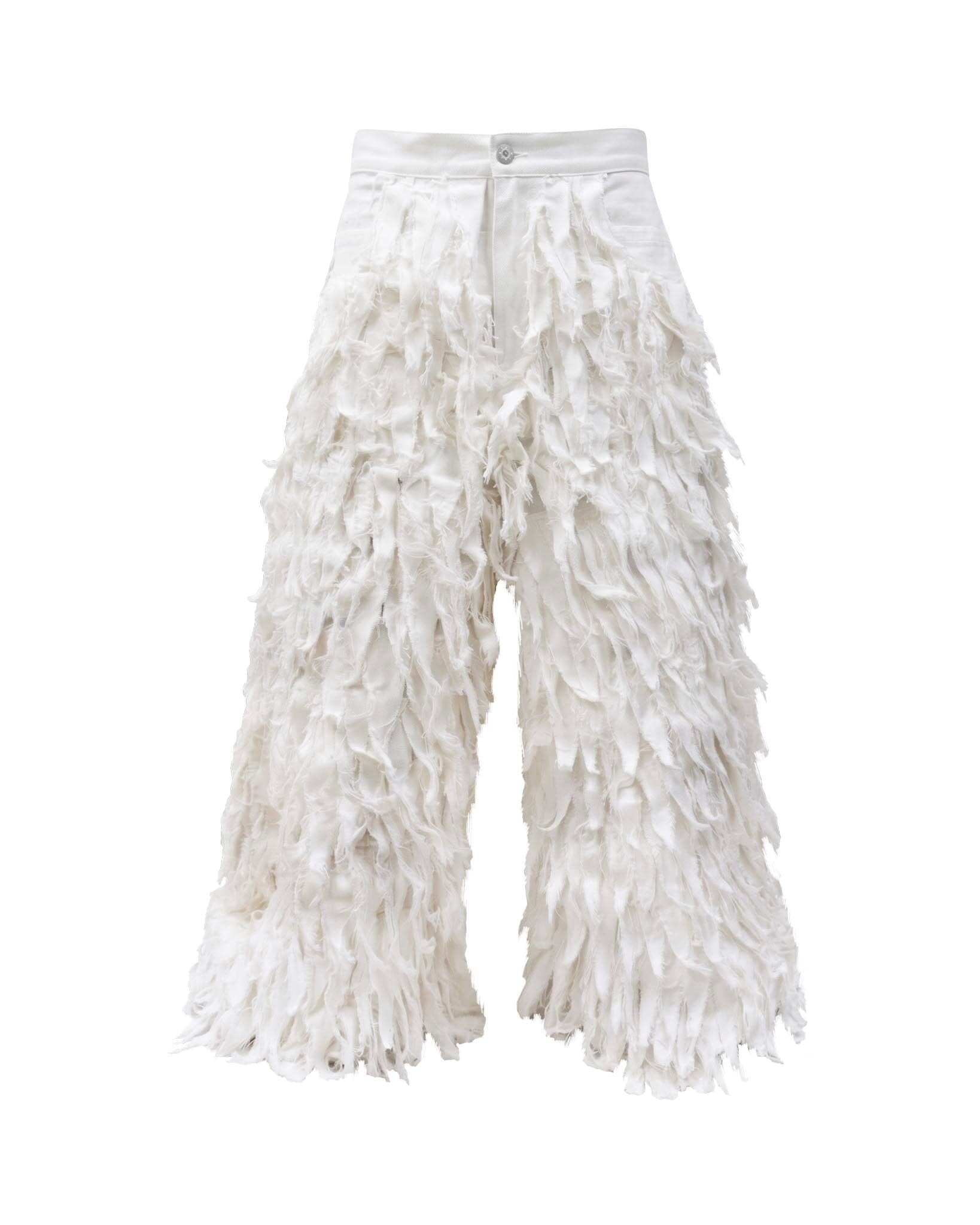 Jeans yeti upcycling White - NTMB - Nevertoomuchbasic