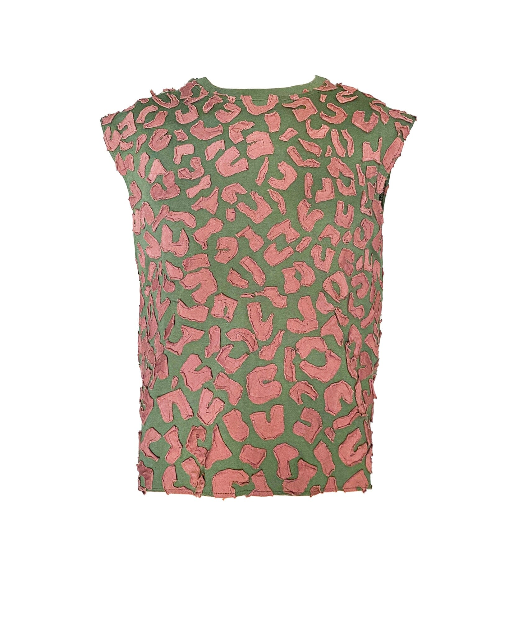 T-shirt Leopard Sleeveless