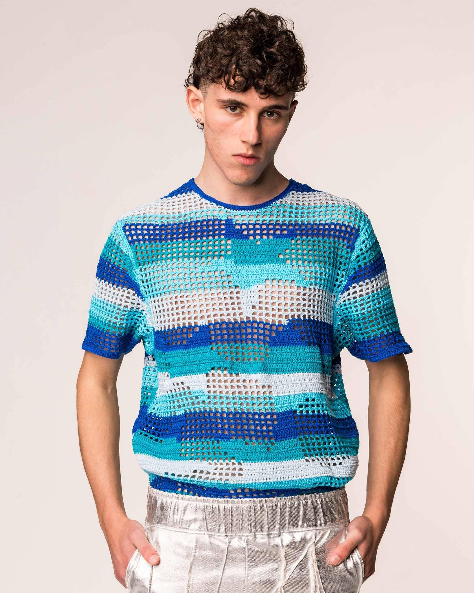 T-shirt Stars Crochet