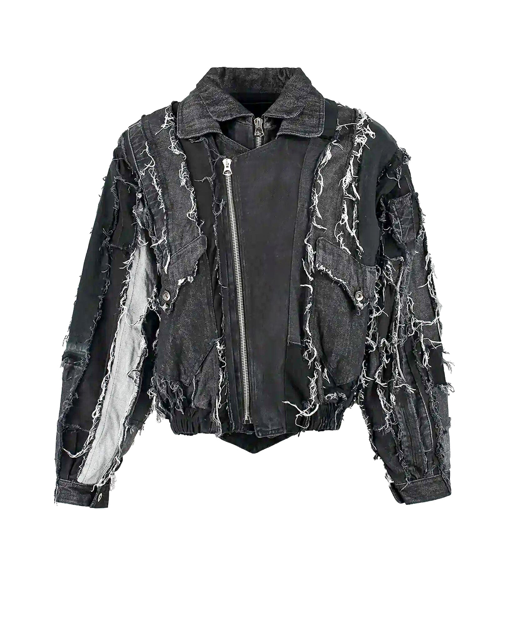 Bomber Jacket Stripes Black