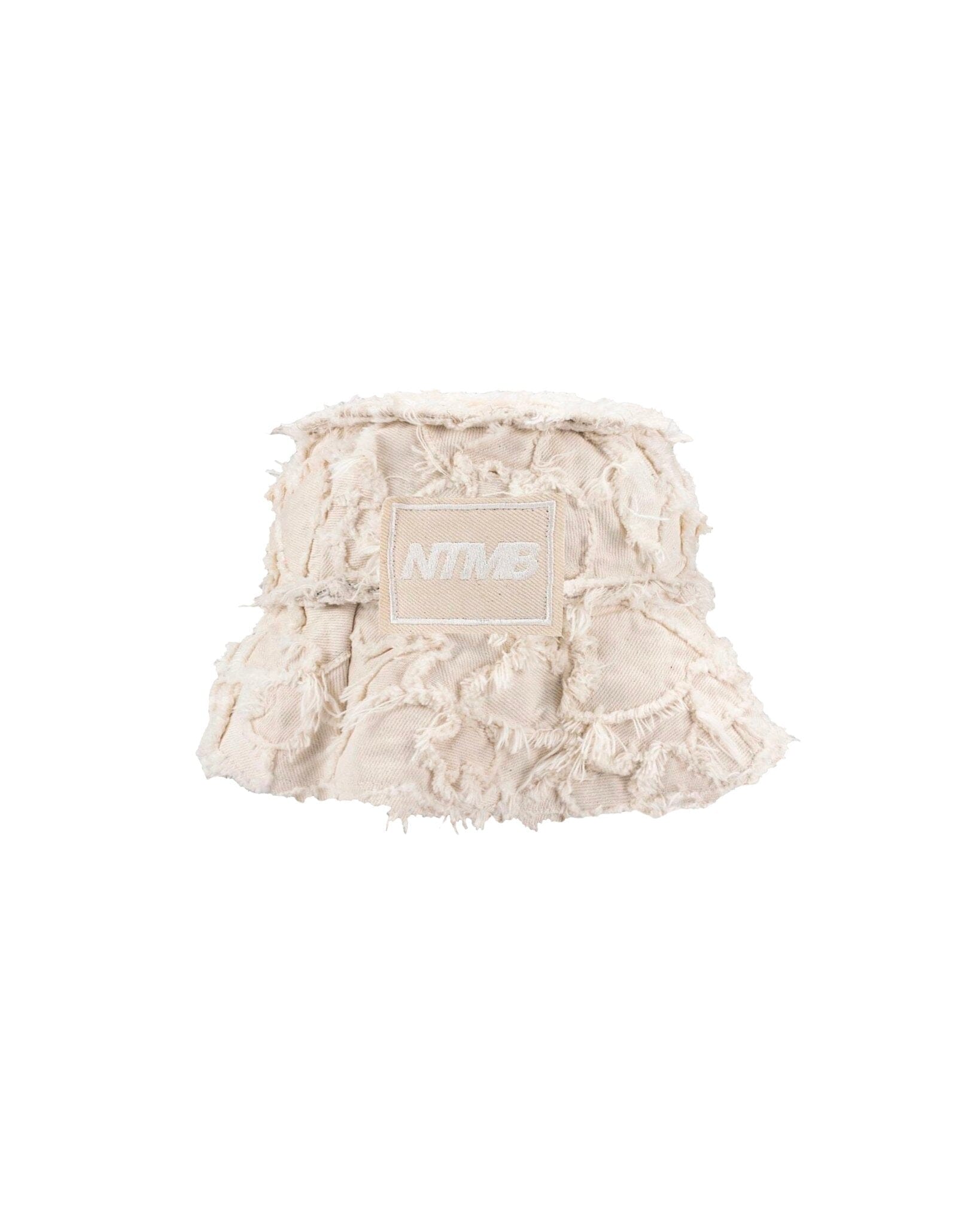 Bucket Hats Heart Cream Denim