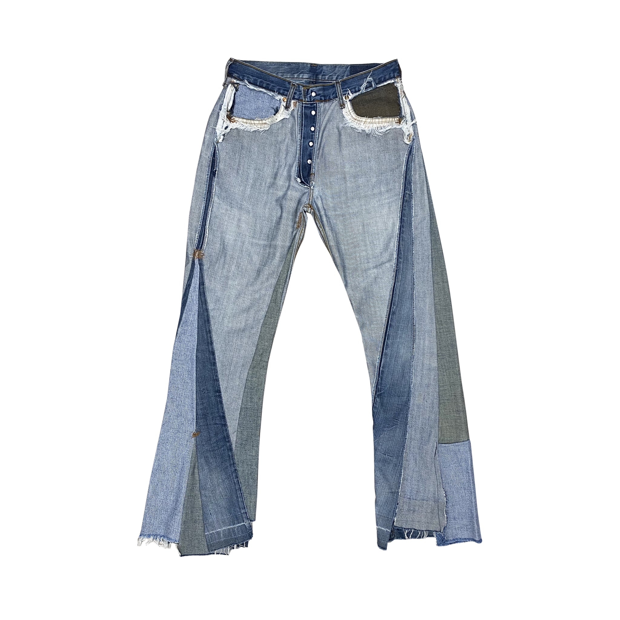 Deconstructed Flare Jeans - NTMB - Nevertoomuchbasic