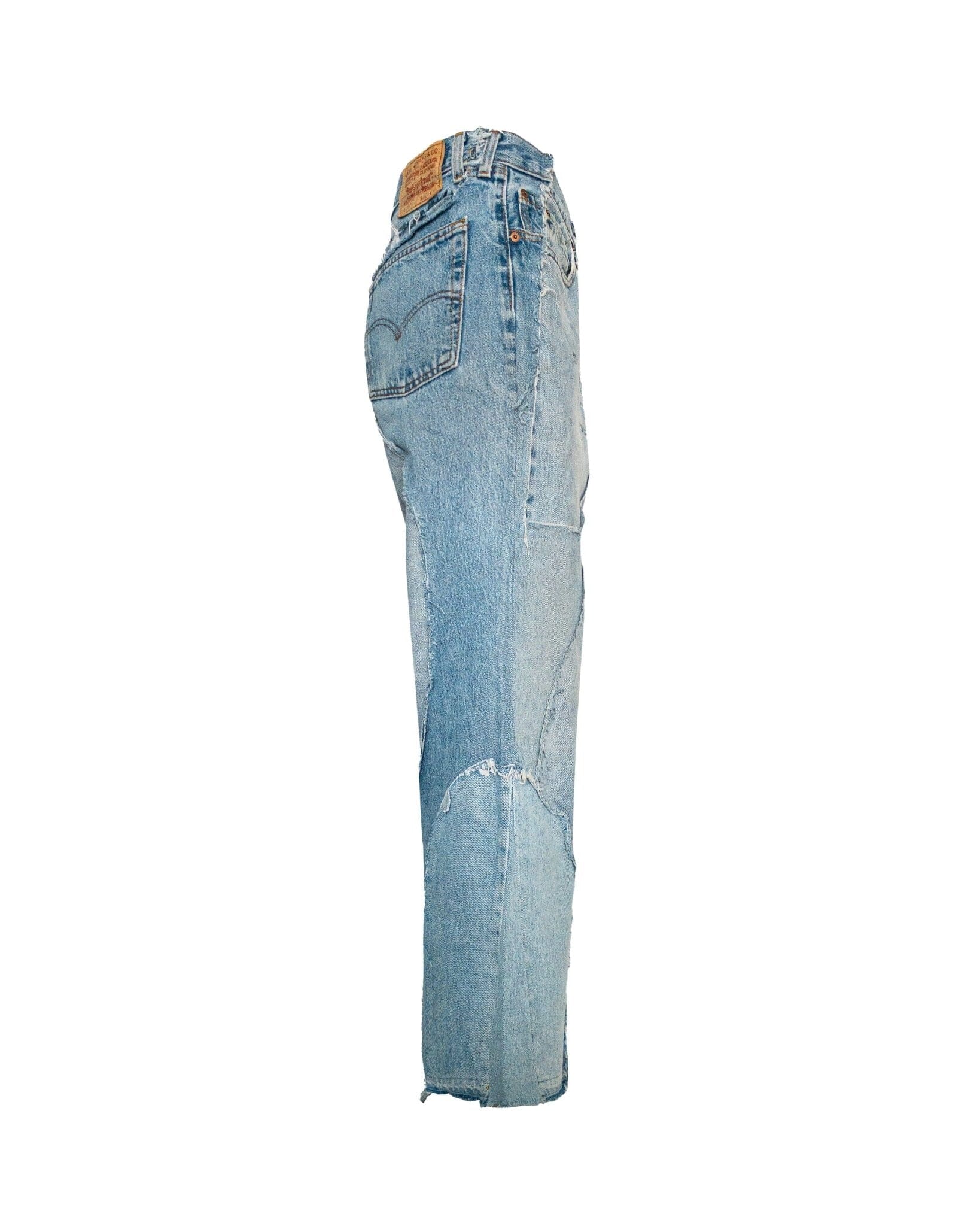 Jeans encrustration blue
