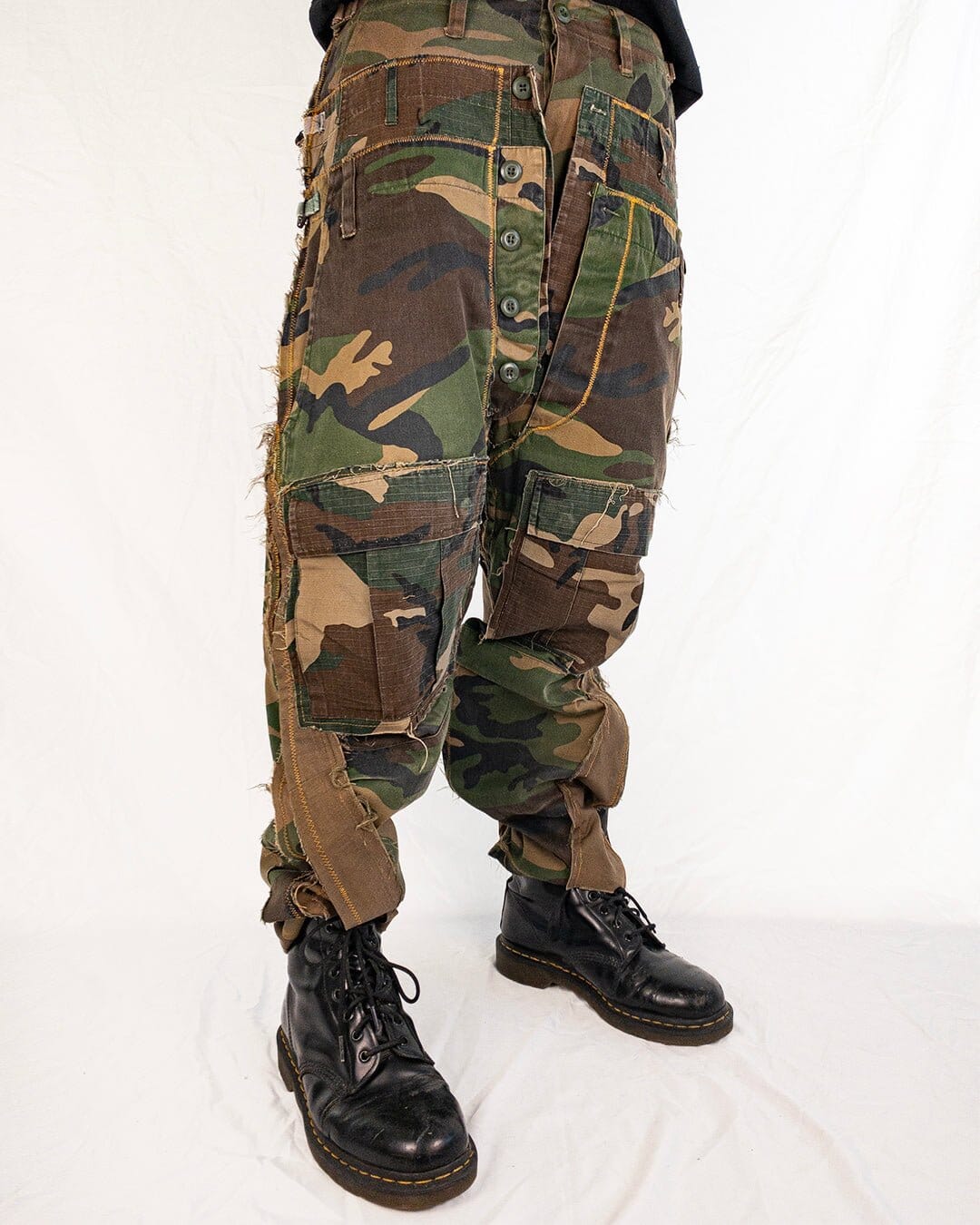 Jeans reworked TRIPLE JEANS Camouflage Cargo