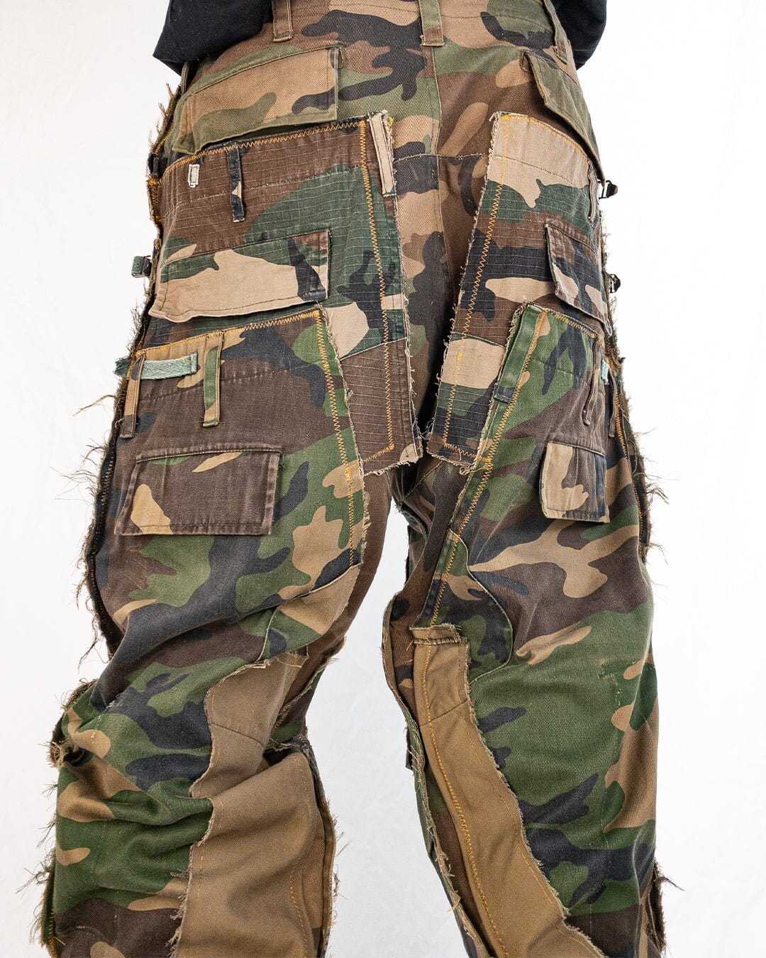 Jeans reworked TRIPLE JEANS Camouflage Cargo