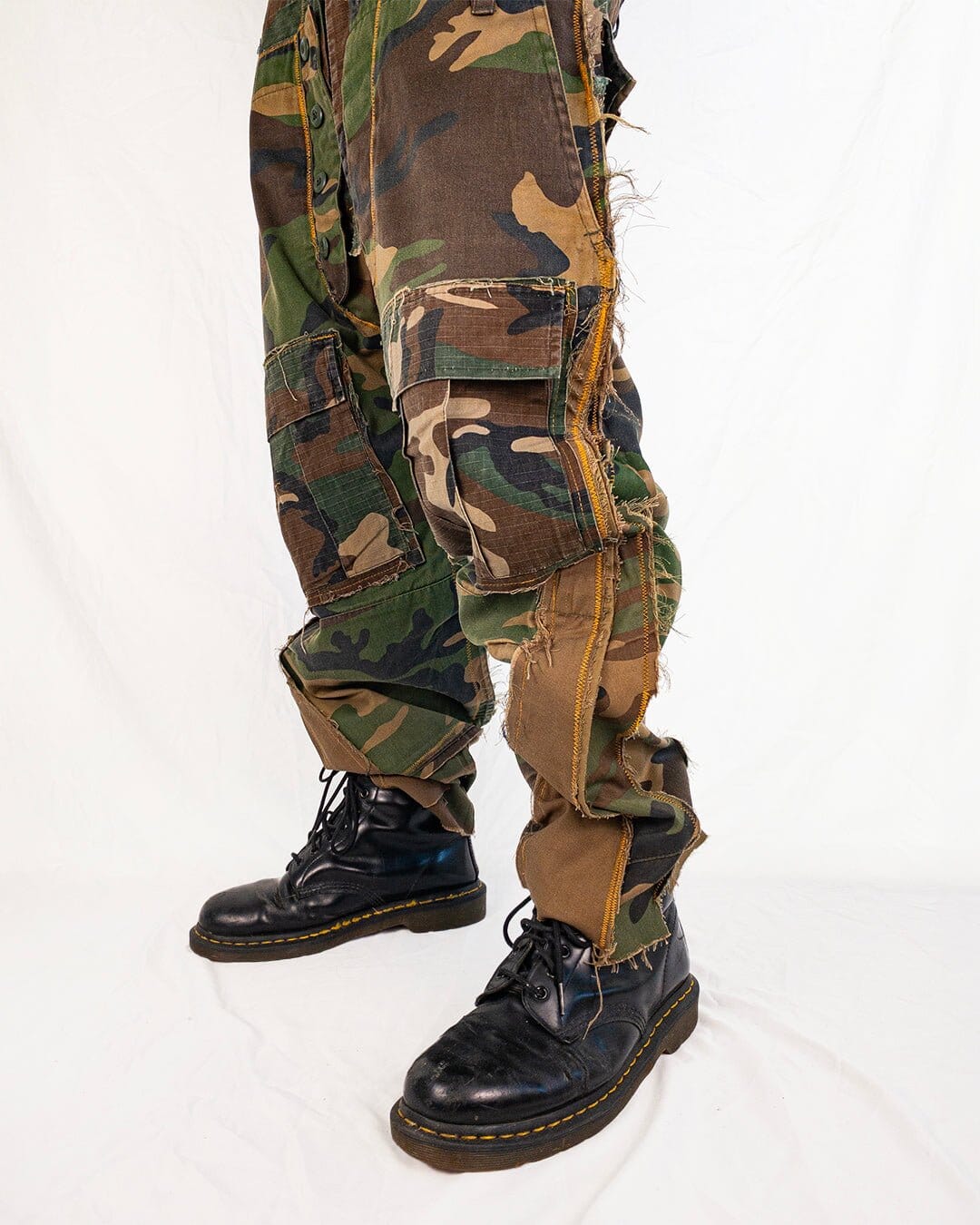 Jeans reworked TRIPLE JEANS Camouflage Cargo