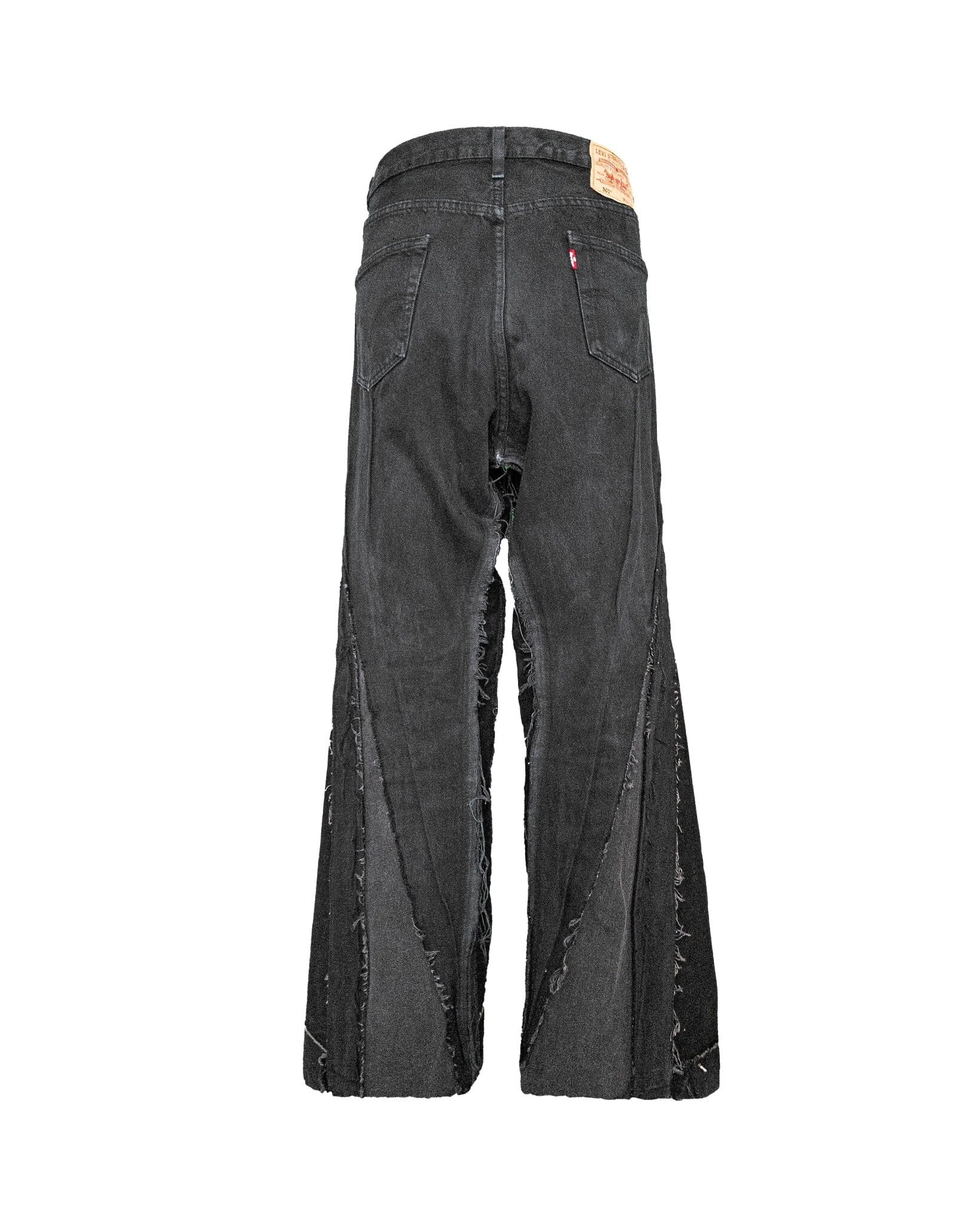 Jeans Straight ULTRA WIDE LEG BLACK