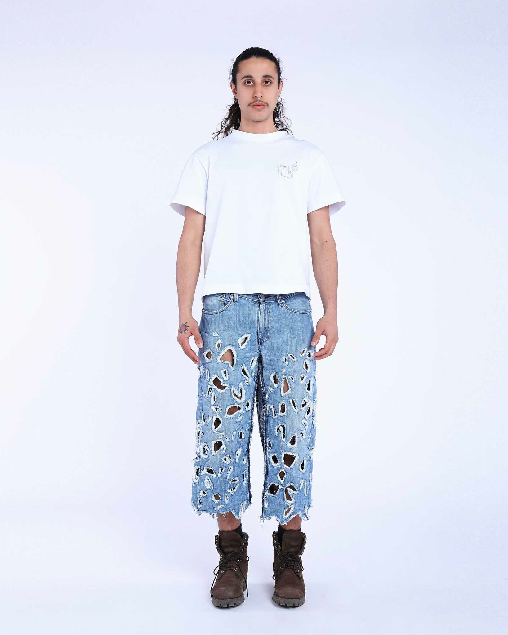 「初期」 STARTEAM Jorts Washed Jorts - Blue – FLVX CO.