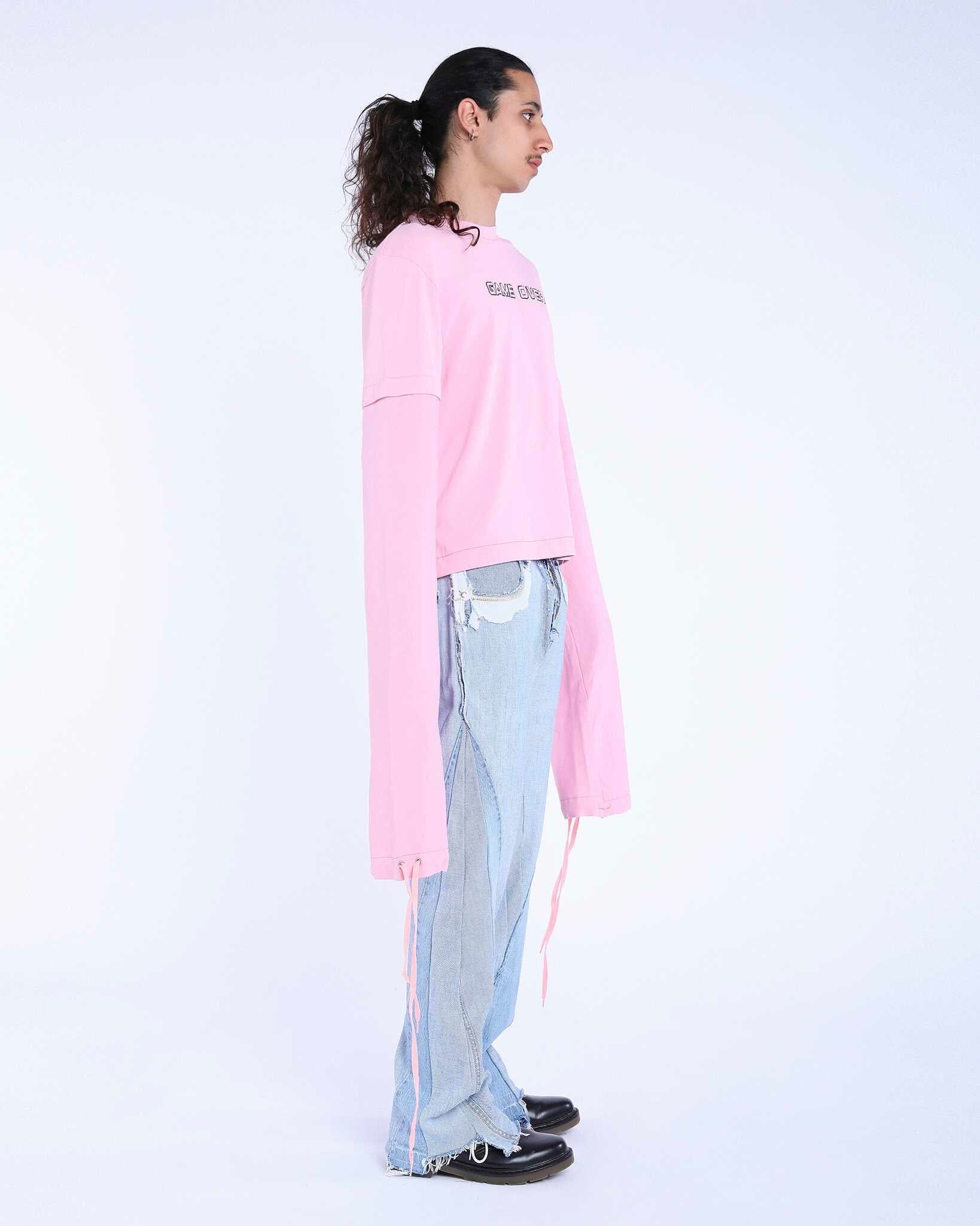 Longsleeve Game Over Pink
