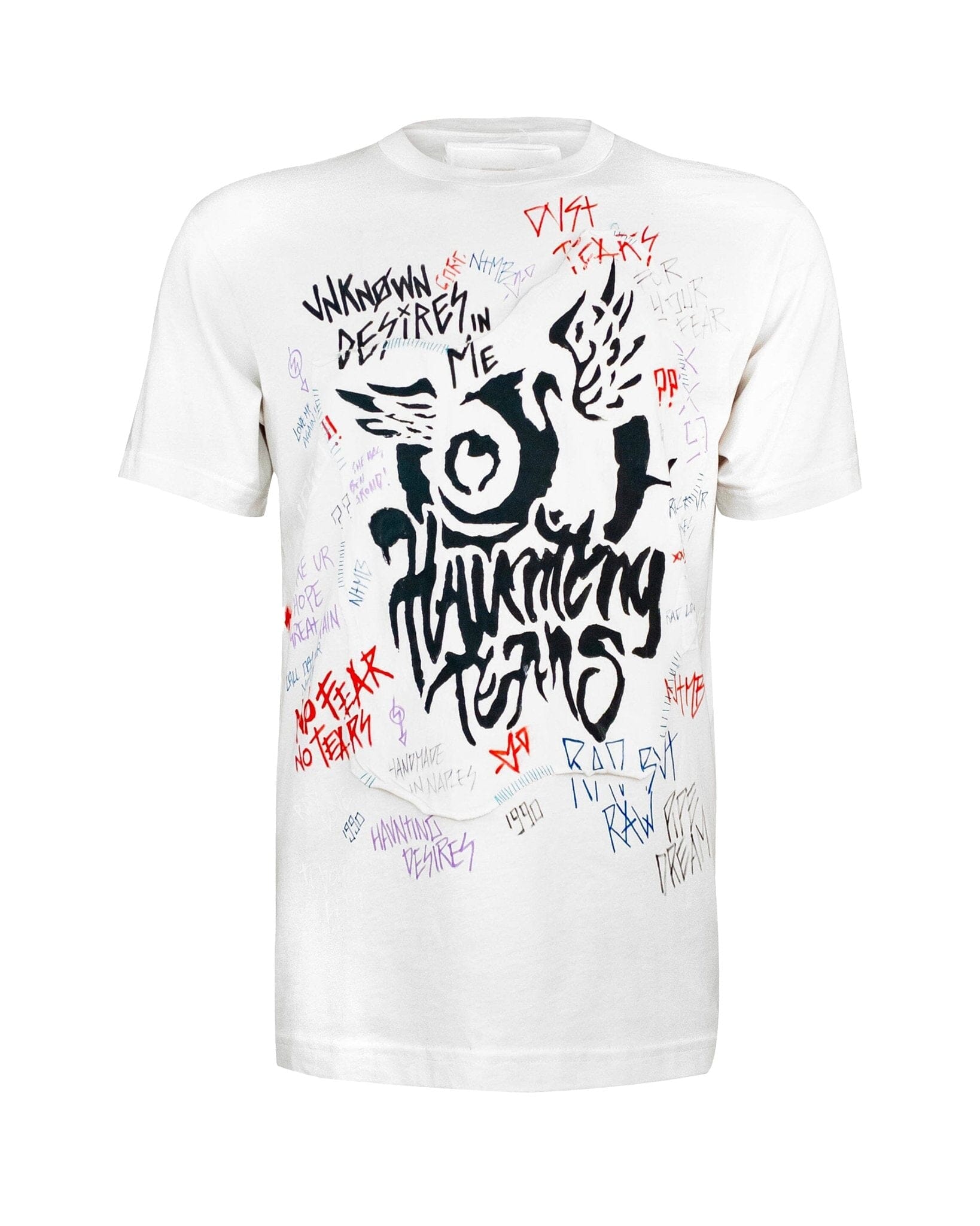 T-shirt regular GRAFFITI white